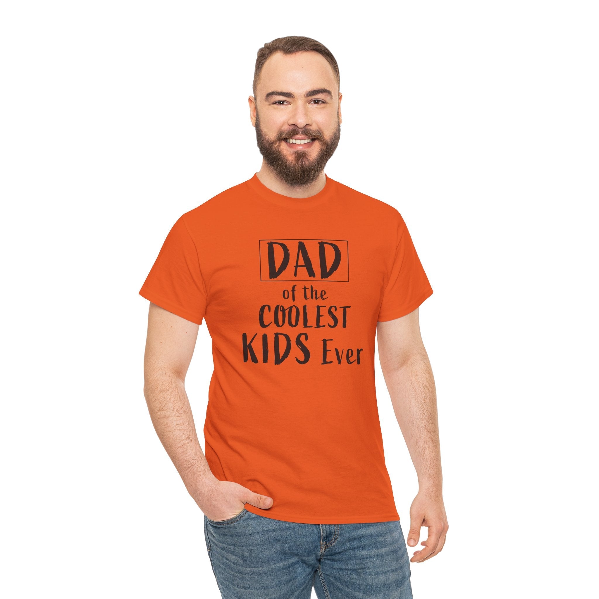 Dad Graphic T-Shirt - ' Dad Of the Coolest Kids Ever" | T-Shirt by atgodanddesigns