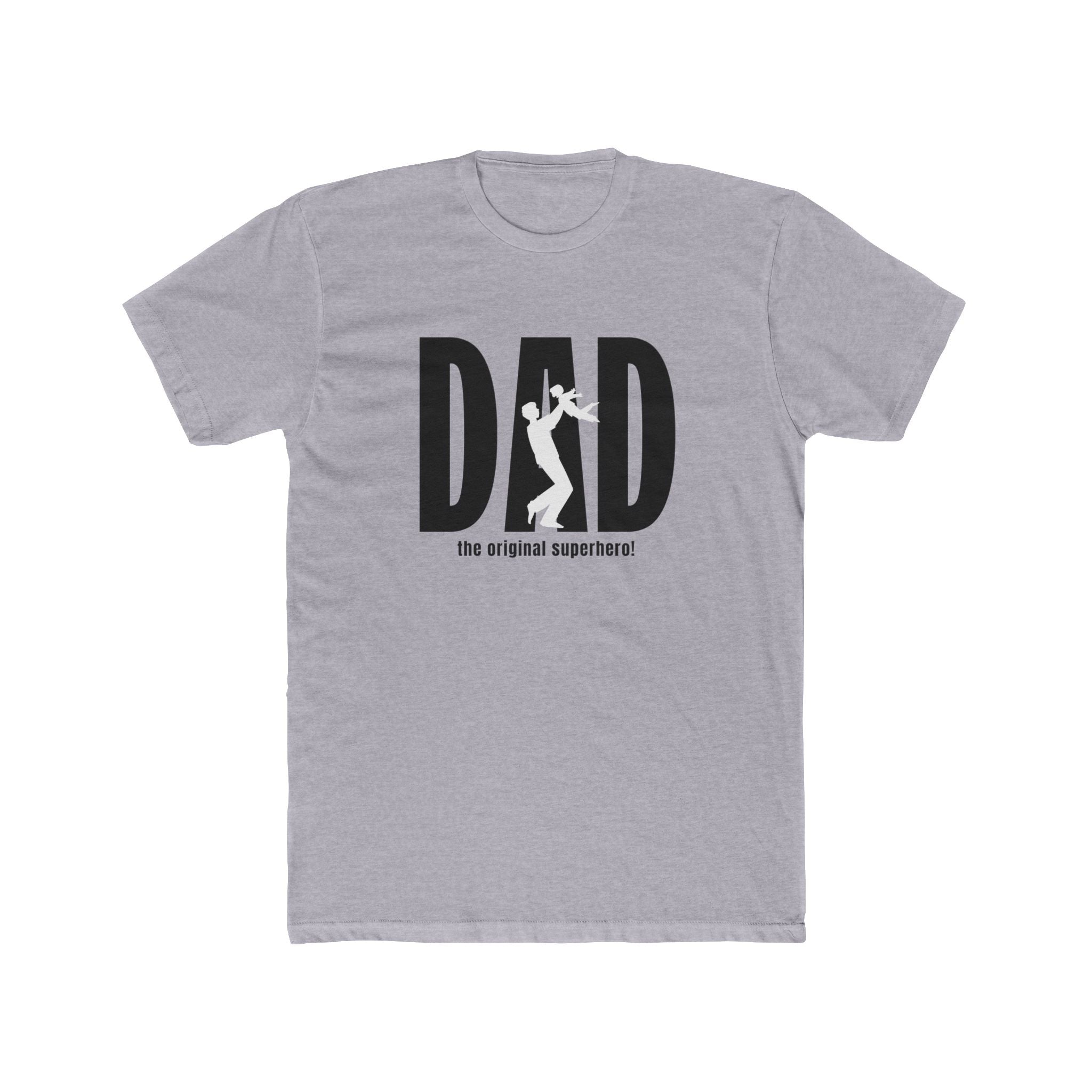 Dad Graphic T-Shirt - Dad The Original Super Hero | T-Shirt by atgodanddesigns