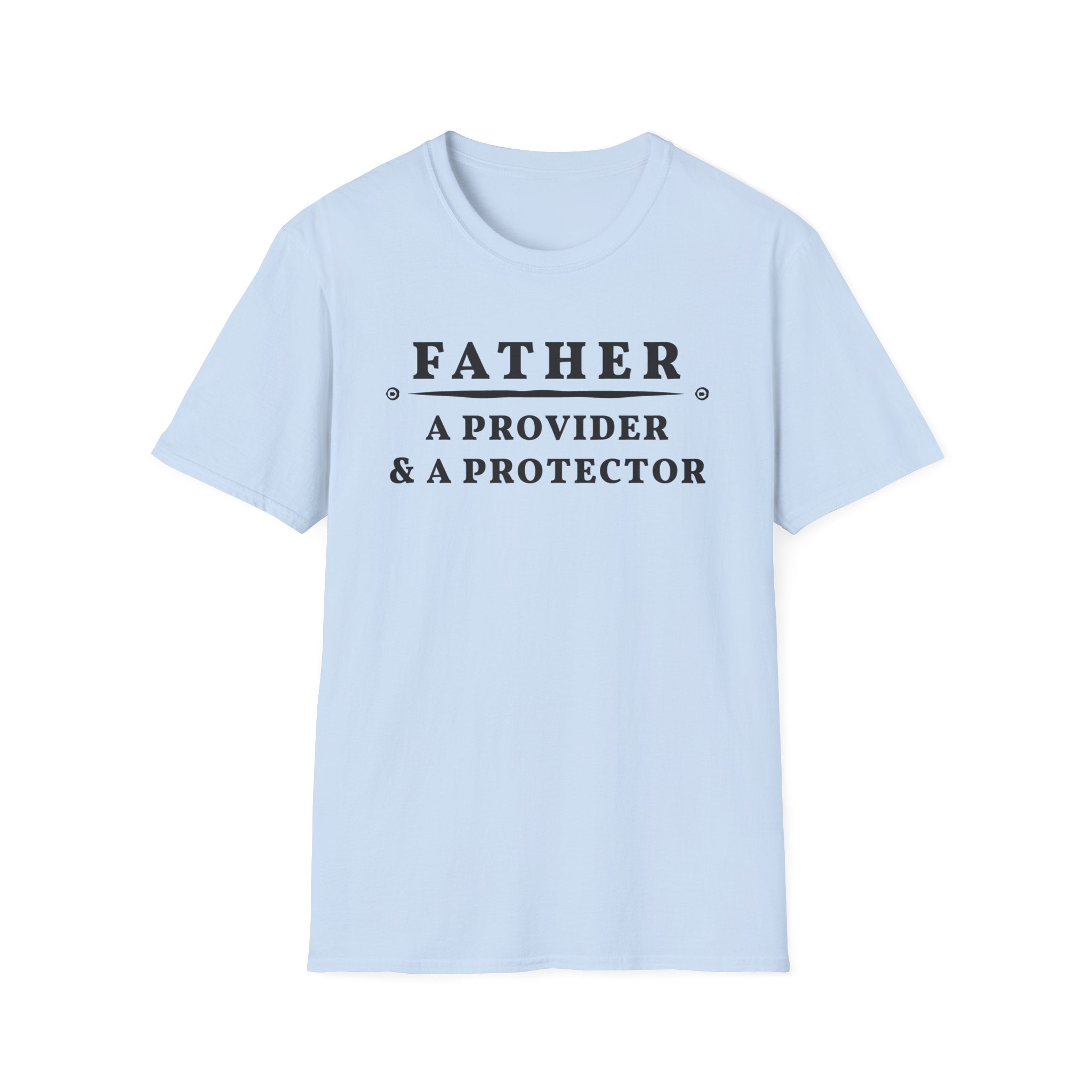 Dad Graphic T-Shirt - Father, Protector | T-Shirt by atgodanddesigns