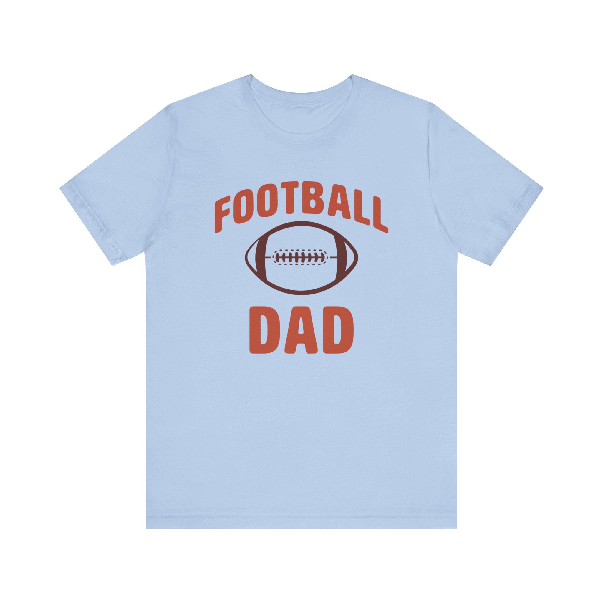 Dad Graphic T-Shirt - "Foot Ball Dad" | T-Shirt by atgodanddesigns