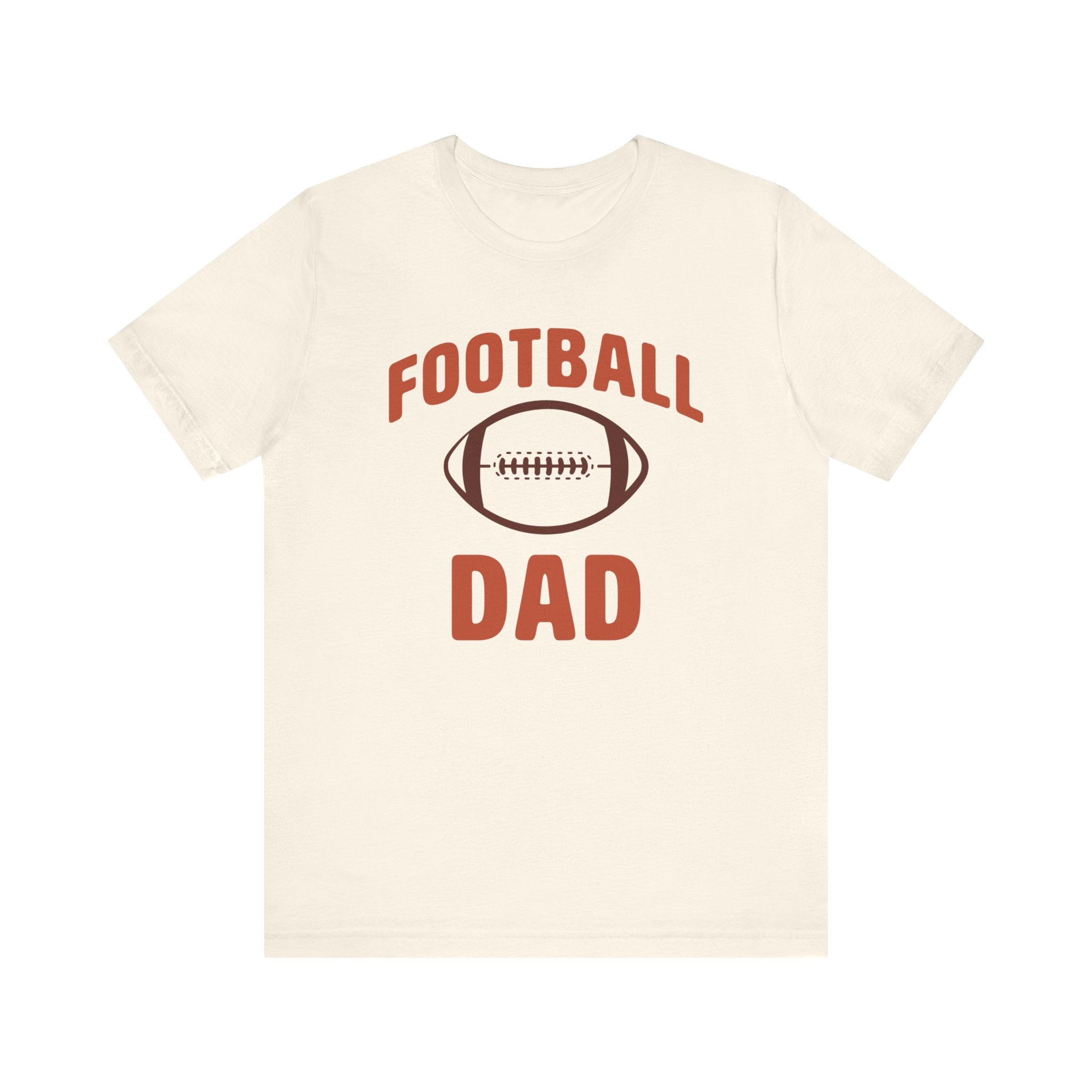 Dad Graphic T-Shirt - "Foot Ball Dad" | T-Shirt by atgodanddesigns