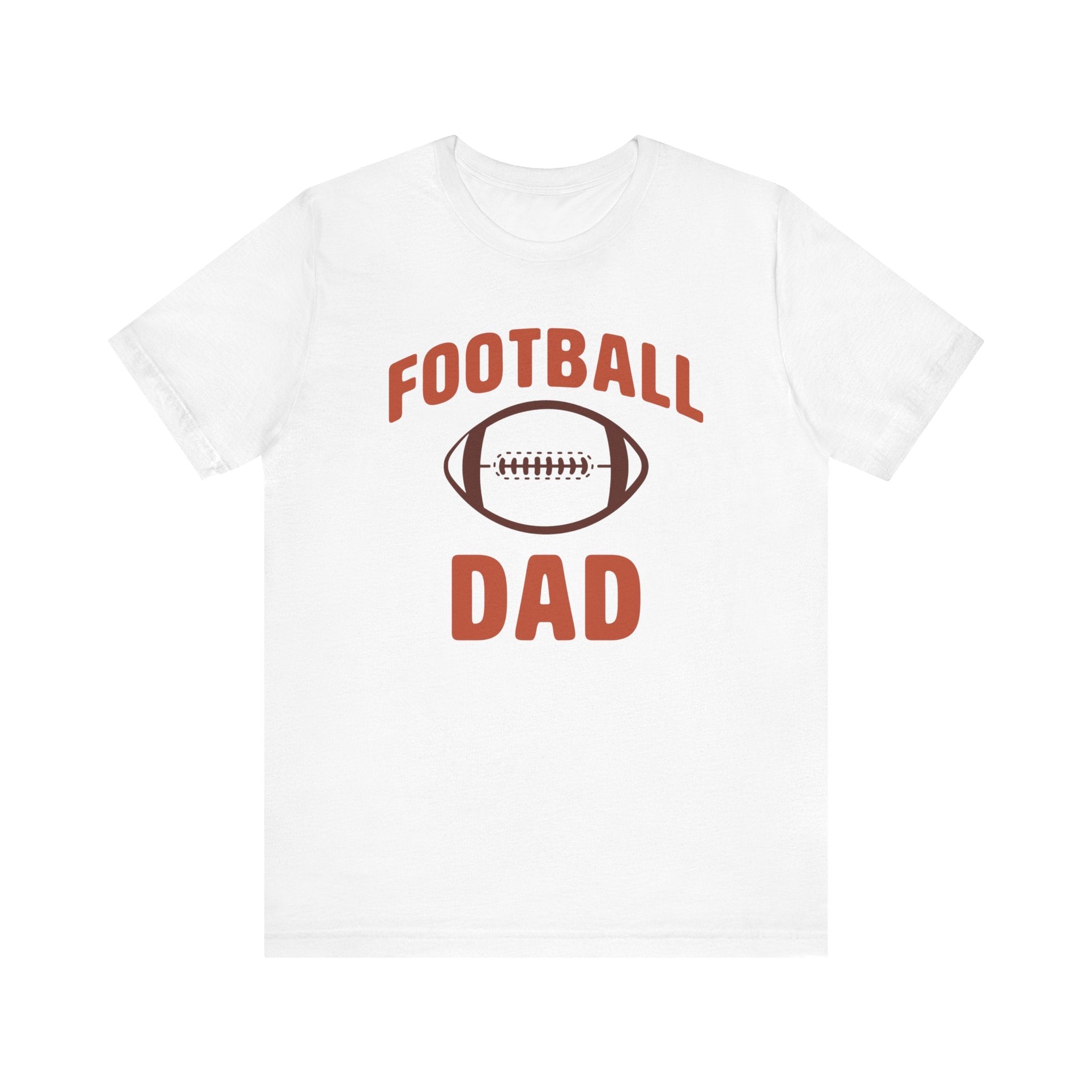 Dad Graphic T-Shirt - "Foot Ball Dad" | T-Shirt by atgodanddesigns
