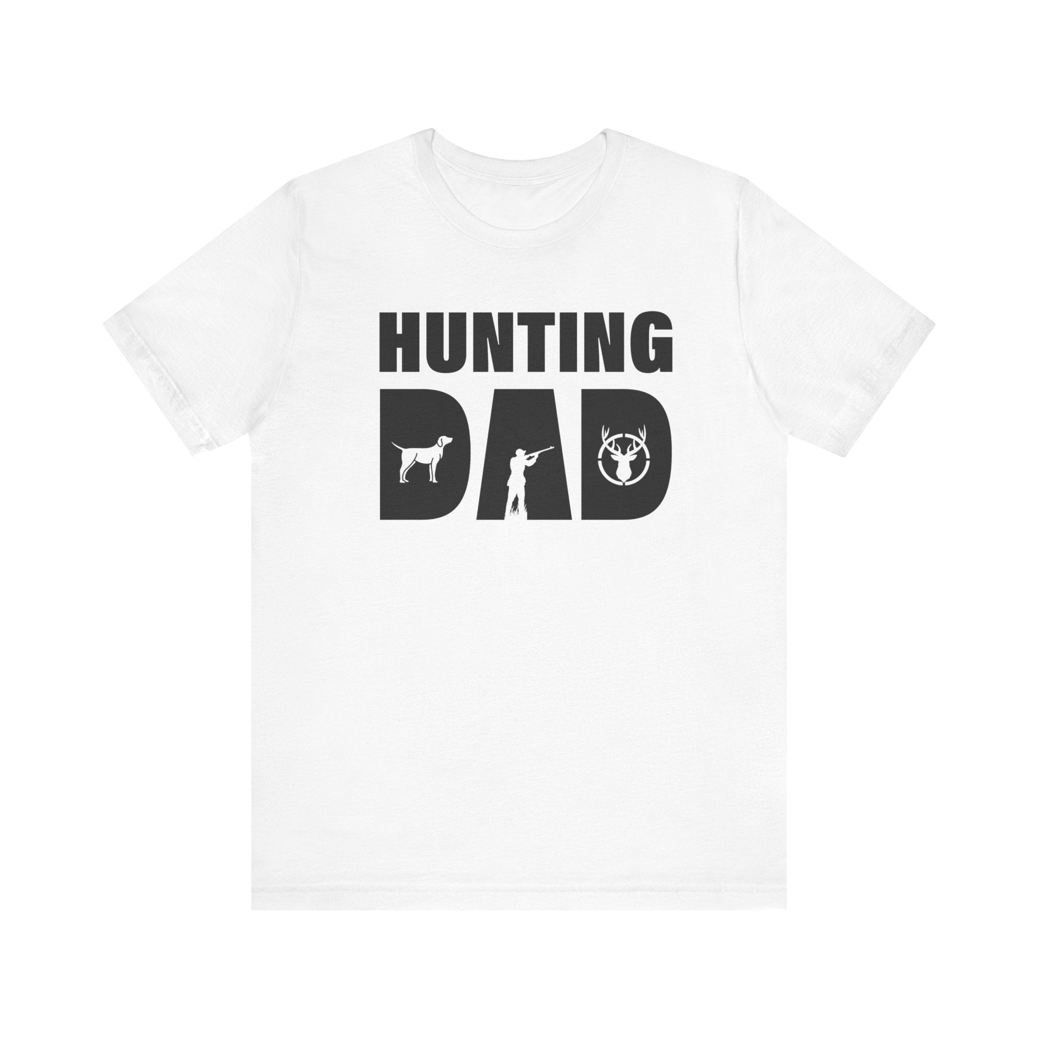 Dad Graphic T-Shirt - " Hunting Dad" | T-Shirt by atgodanddesigns