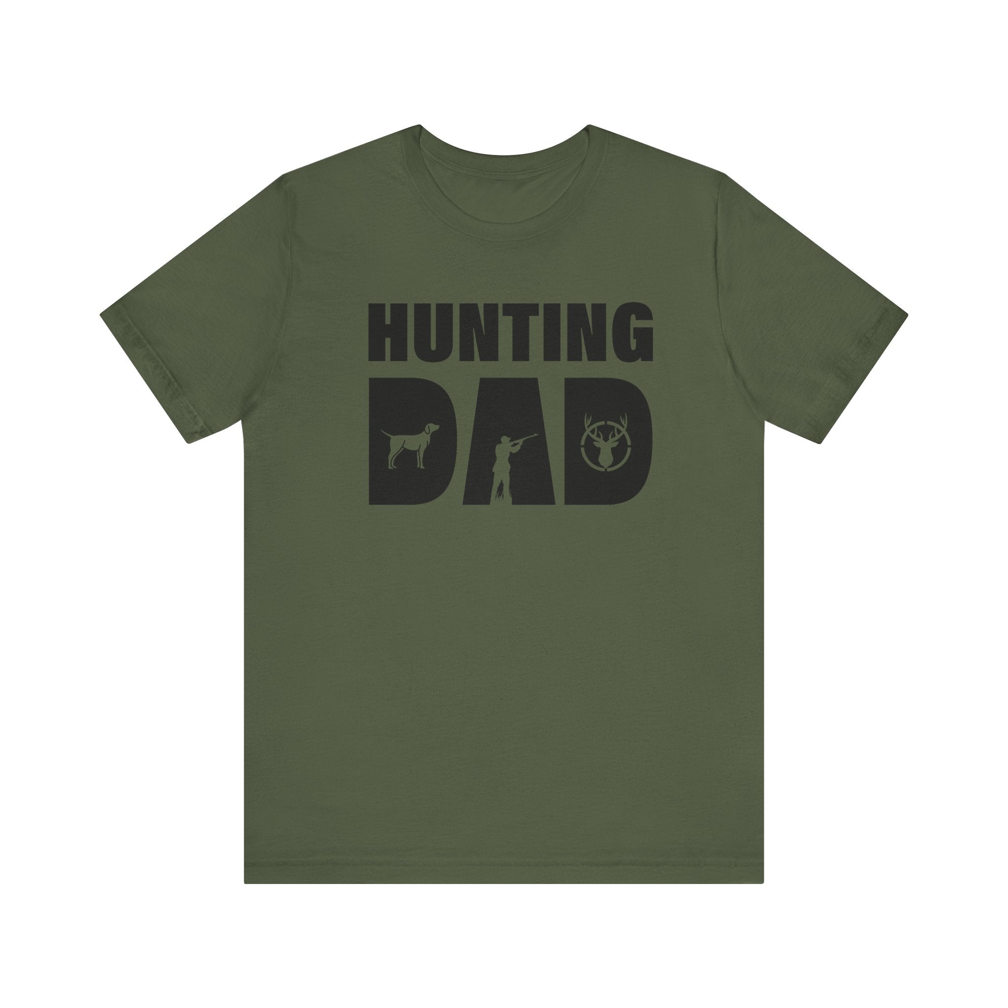 Dad Graphic T-Shirt - " Hunting Dad" | T-Shirt by atgodanddesigns