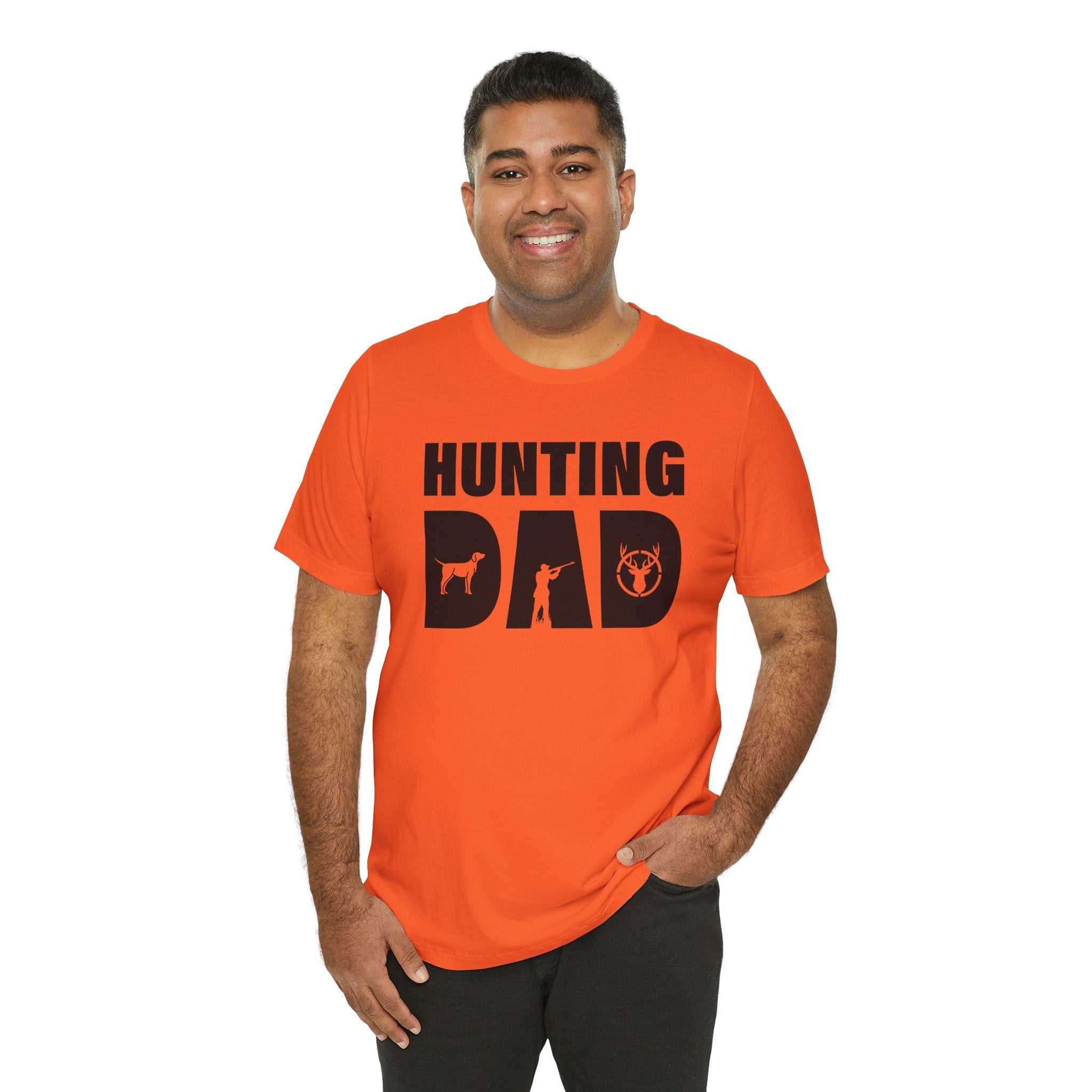 Dad Graphic T-Shirt - " Hunting Dad" | T-Shirt by atgodanddesigns