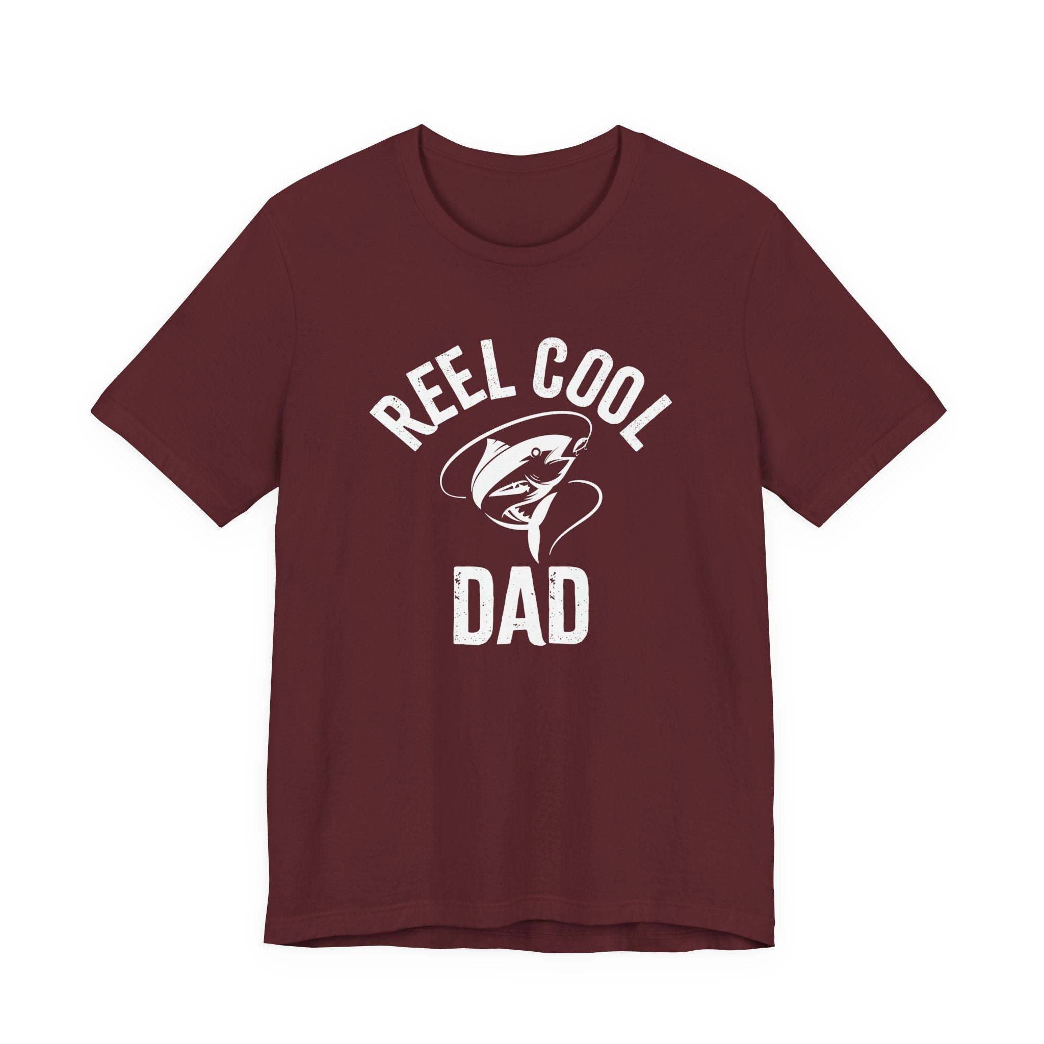 Dad Graphic T-Shirt - Reel Cool Dad | T-Shirt by atgodanddesigns