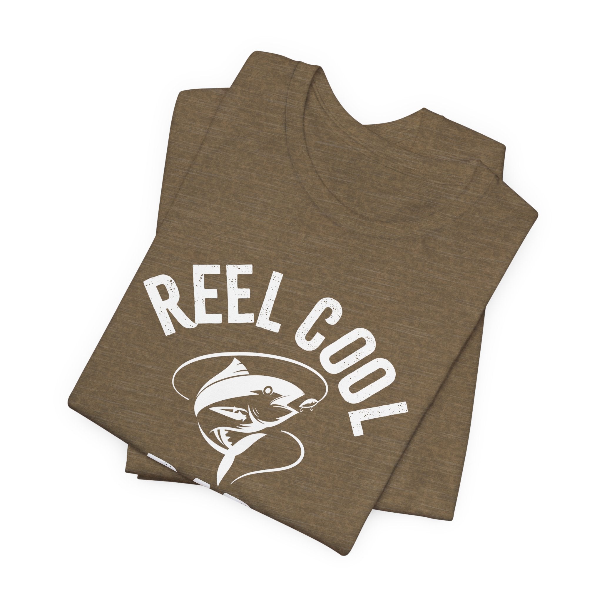 Dad Graphic T-Shirt - Reel Cool Dad | T-Shirt by atgodanddesigns