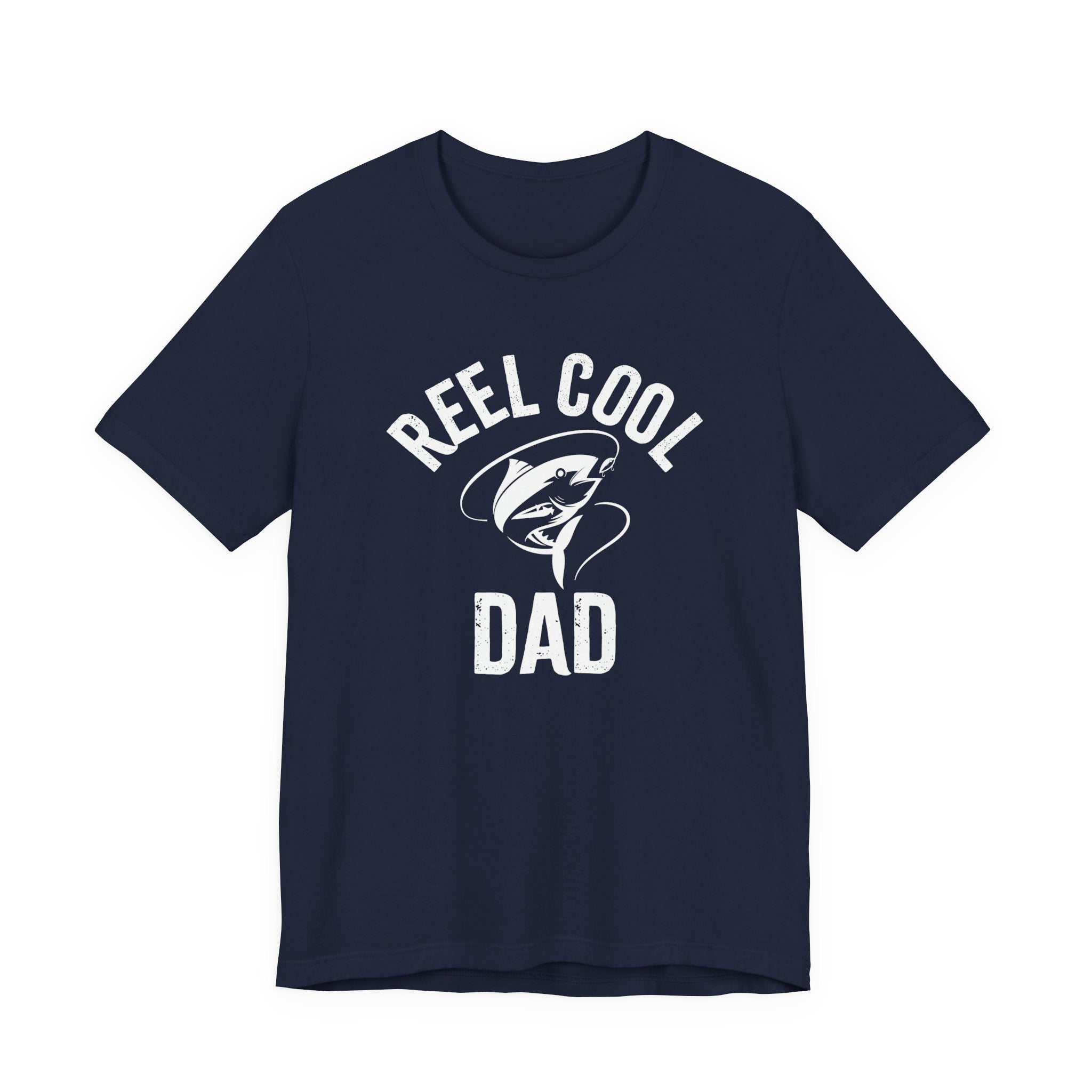 Dad Graphic T-Shirt - Reel Cool Dad | T-Shirt by atgodanddesigns