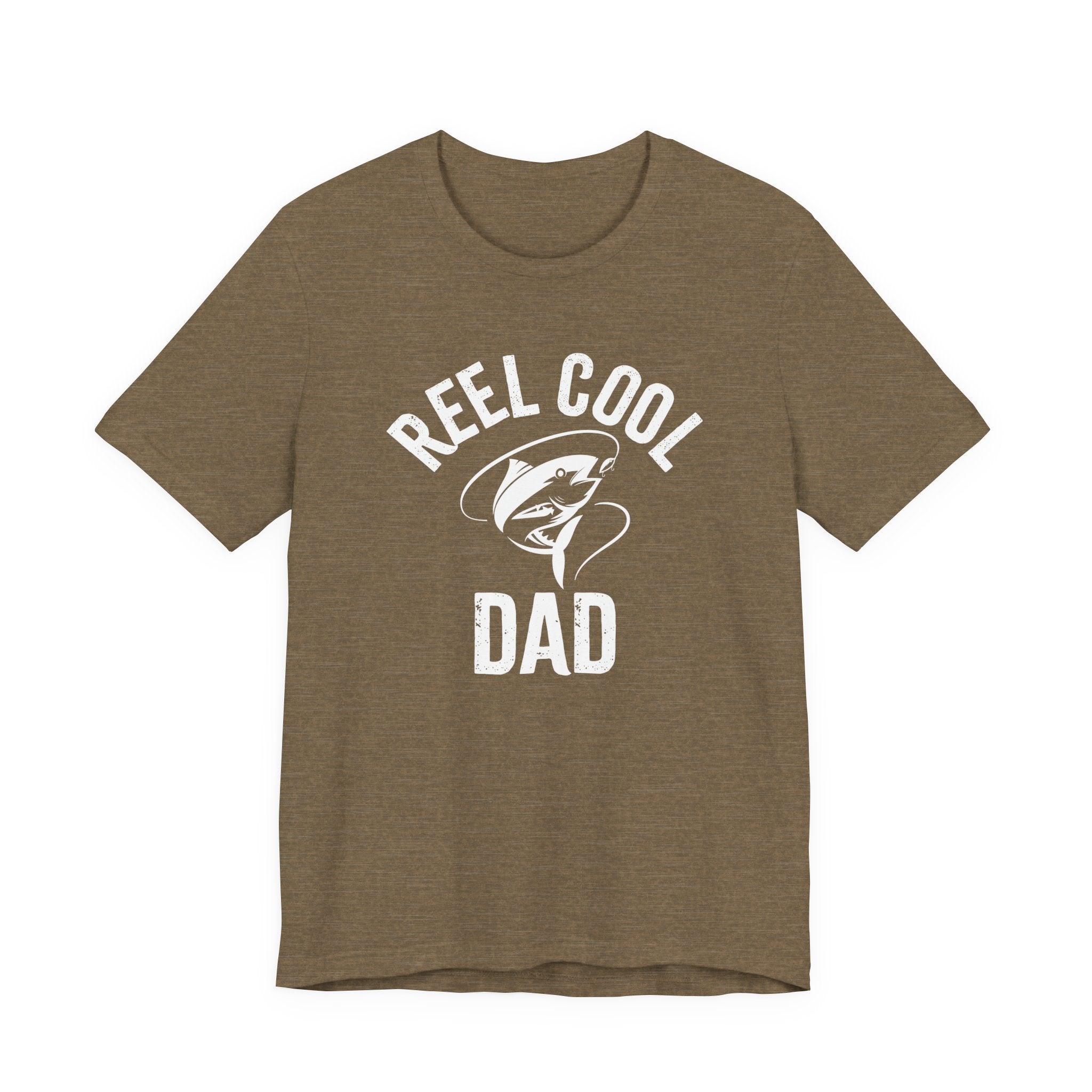 Dad Graphic T-Shirt - Reel Cool Dad | T-Shirt by atgodanddesigns