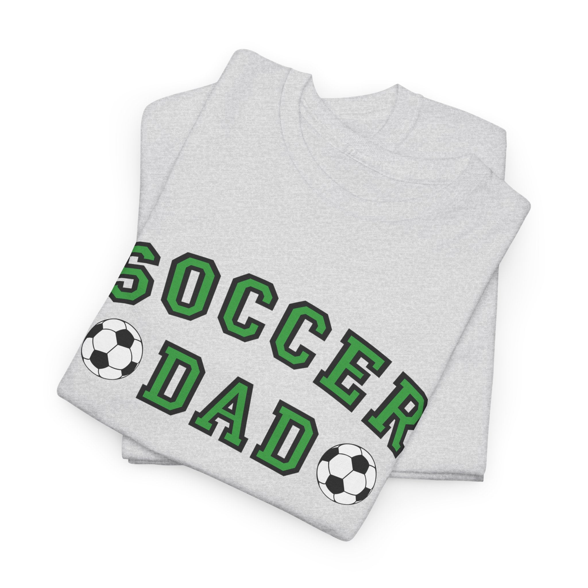 Dad Graphic T-Shirt - Soccer Dad | T-Shirt by atgodanddesigns