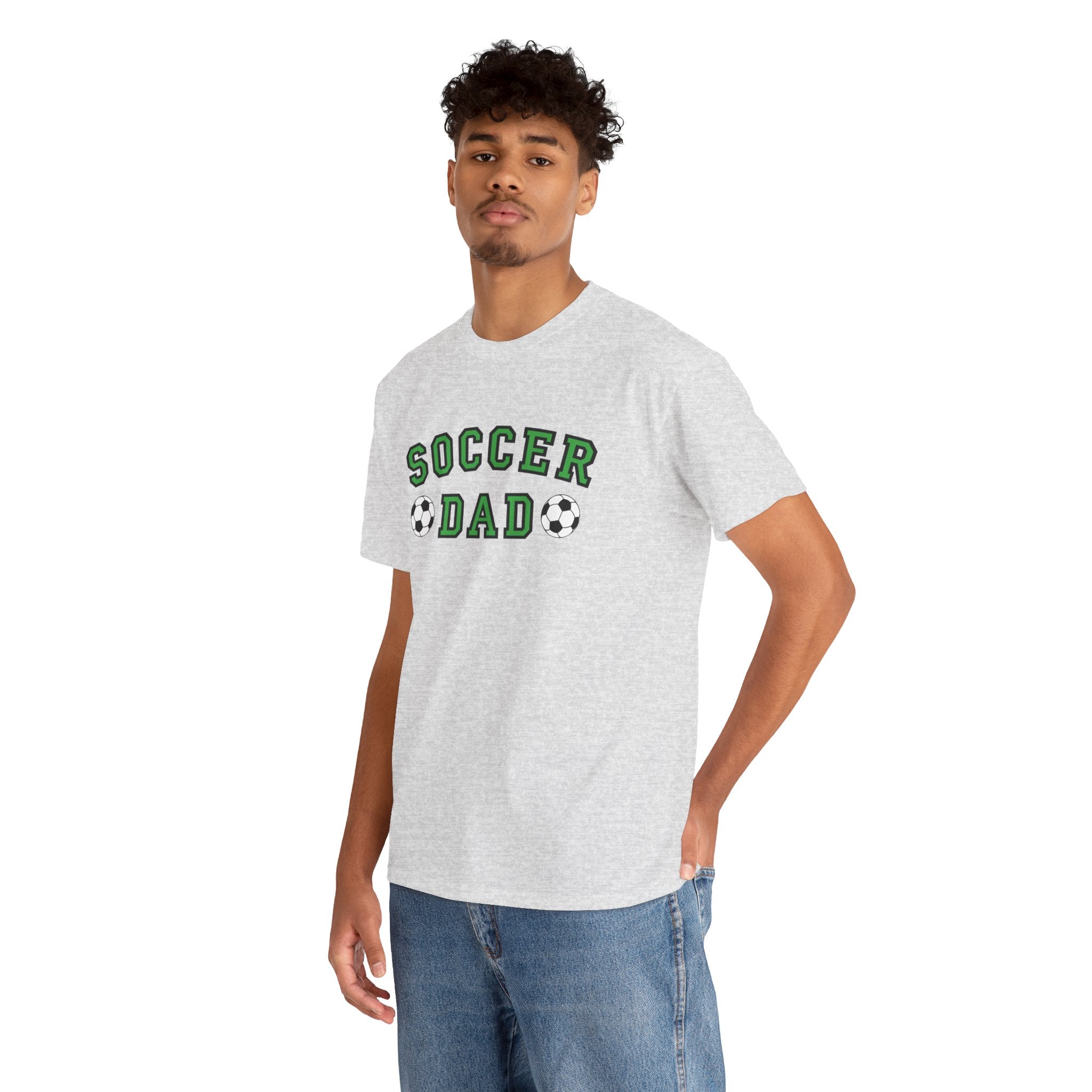 Dad Graphic T-Shirt - Soccer Dad | T-Shirt by atgodanddesigns