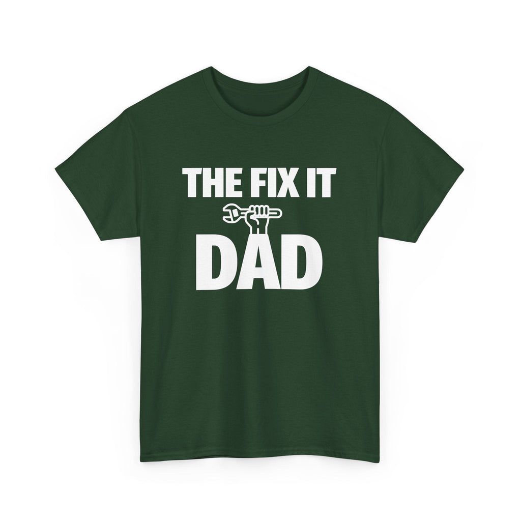 Dad Graphic T-Shirt - The Fix It Dad | T-Shirt by atgodanddesigns