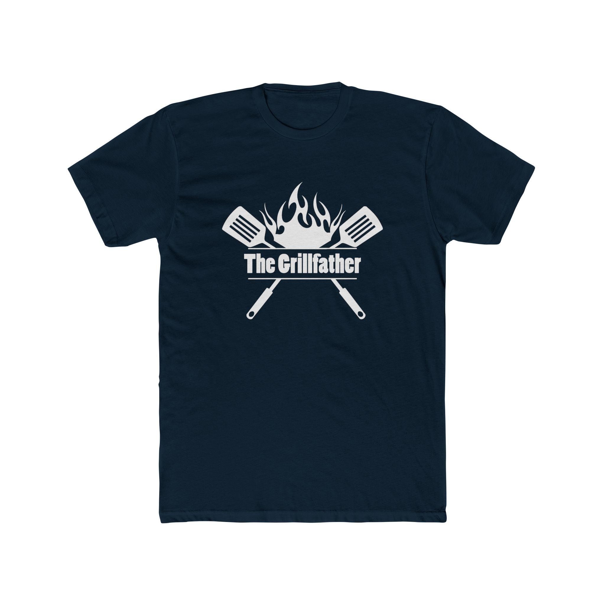 Dad Graphic T-Shirt - The Grillfather | T-Shirt by atgodanddesigns