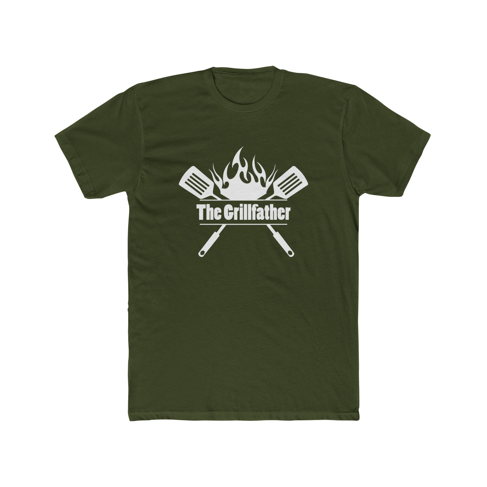 Dad Graphic T-Shirt - The Grillfather | T-Shirt by atgodanddesigns