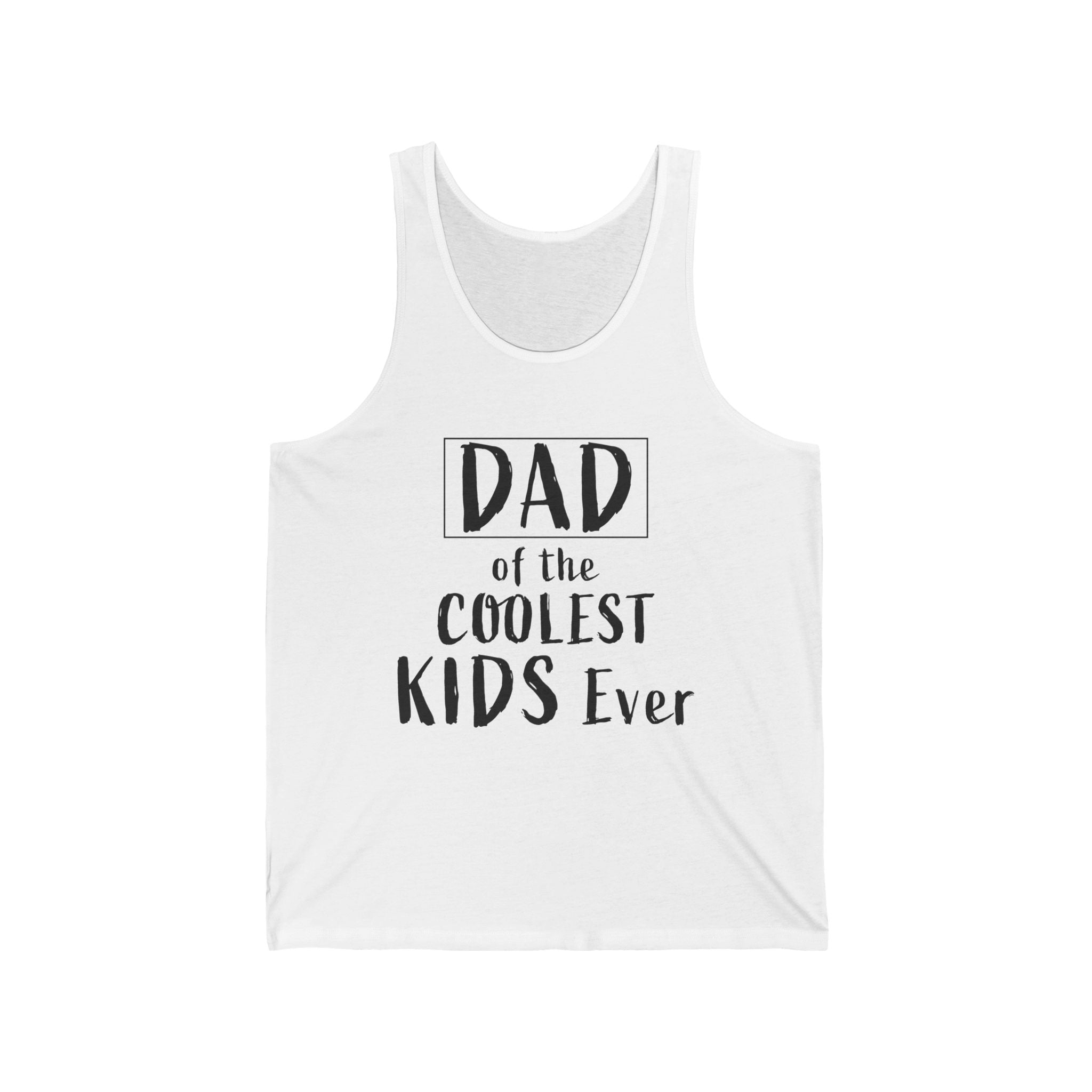 Dad Graphic Tank - Dad Of The Coolest Kids Ever | Tank Top by atgodanddesigns