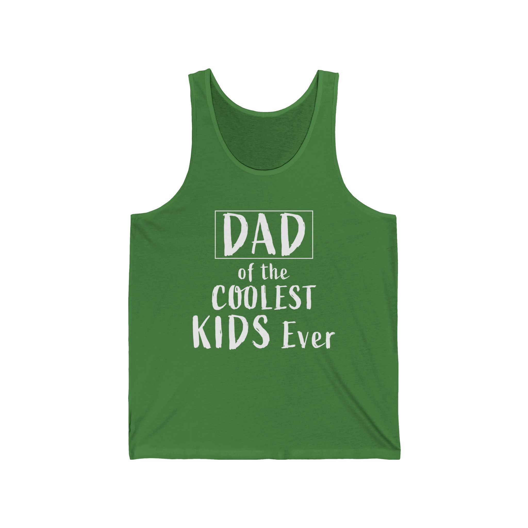 Dad Graphic Tank - Dad Of The Coolest Kids Ever | Tank Top by atgodanddesigns