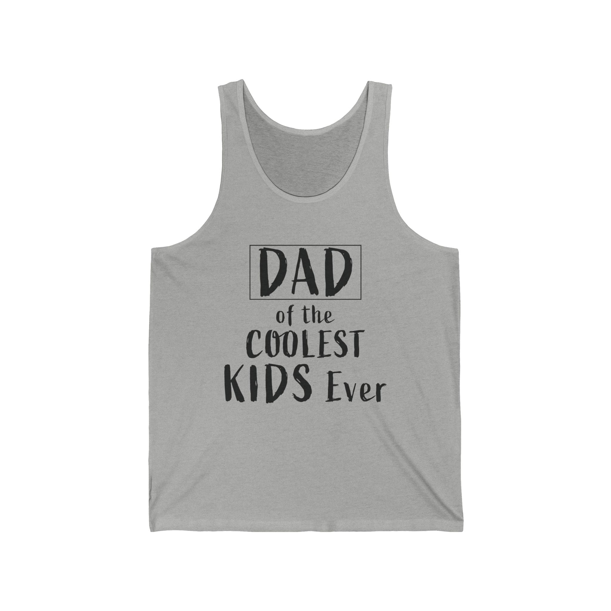 Dad Graphic Tank - Dad Of The Coolest Kids Ever | Tank Top by atgodanddesigns