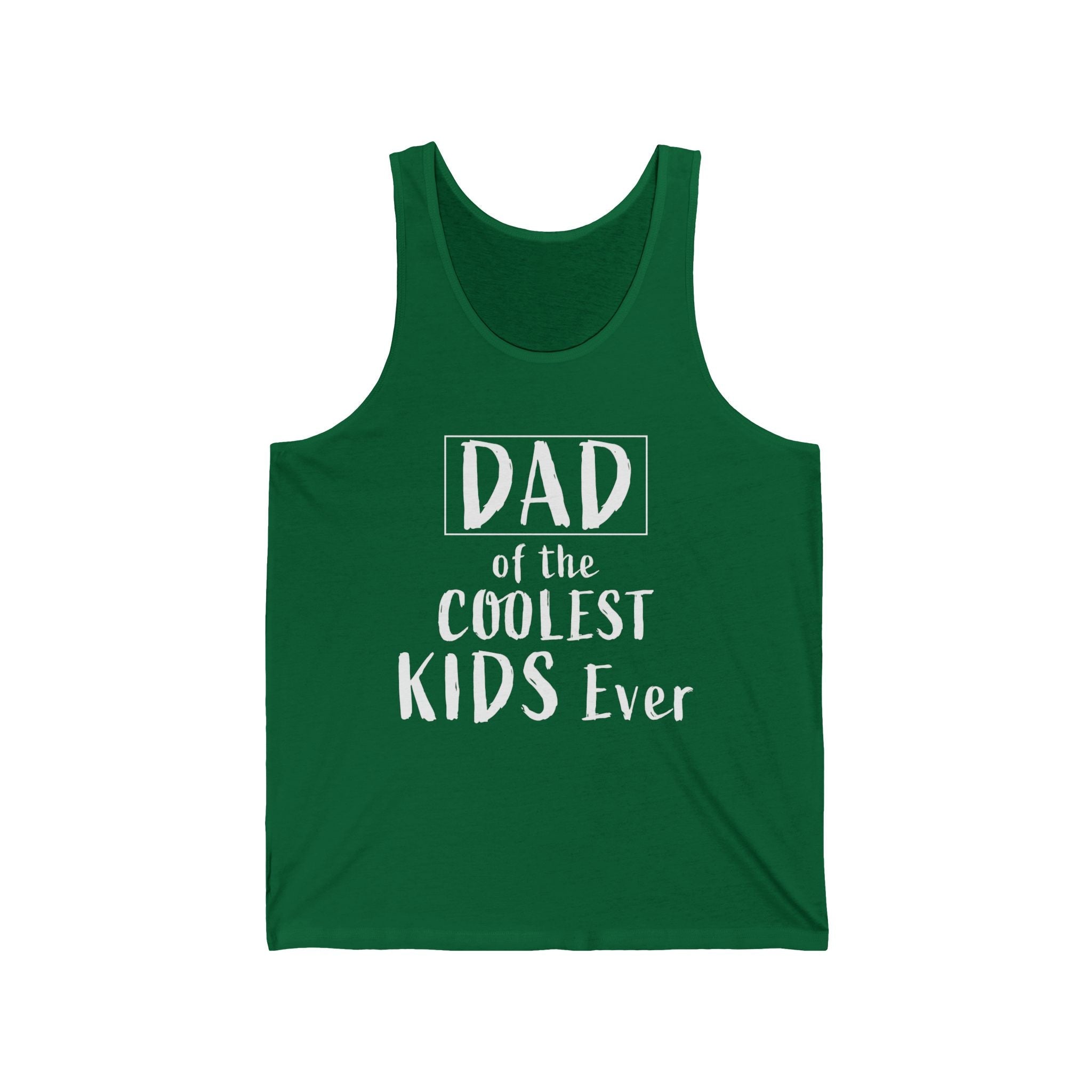 Dad Graphic Tank - Dad Of The Coolest Kids Ever | Tank Top by atgodanddesigns