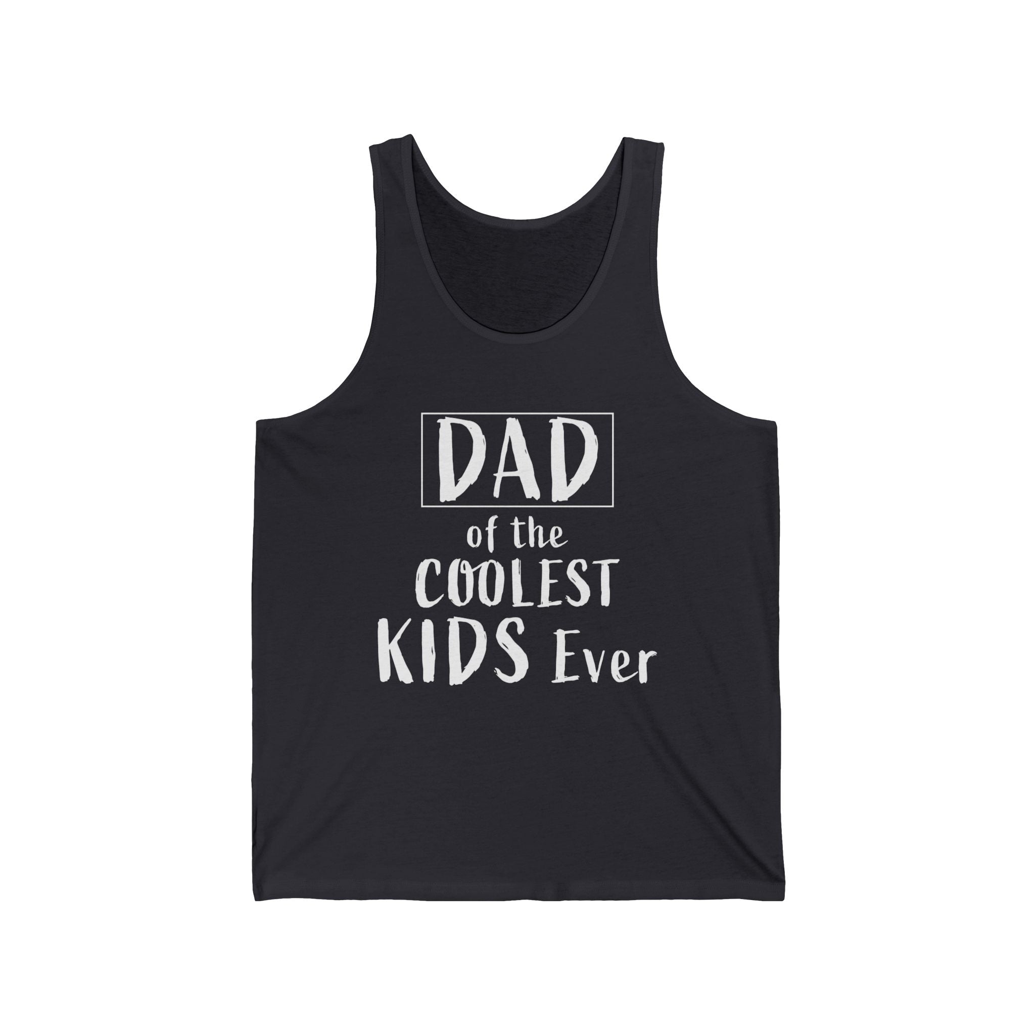 Dad Graphic Tank - Dad Of The Coolest Kids Ever | Tank Top by atgodanddesigns