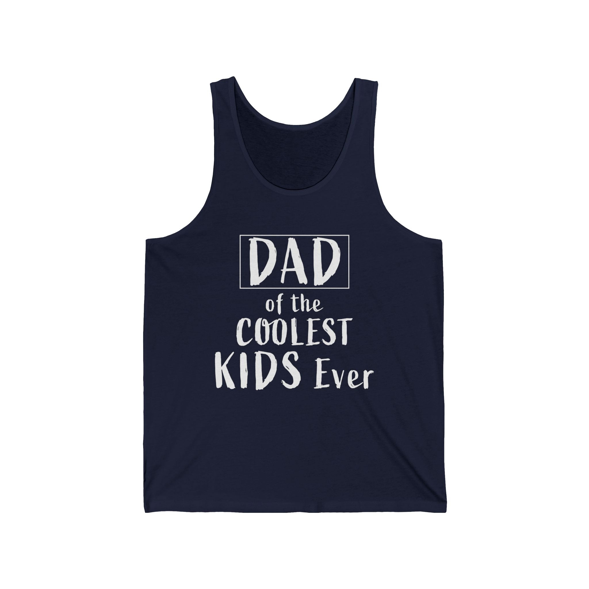 Dad Graphic Tank - Dad Of The Coolest Kids Ever | Tank Top by atgodanddesigns