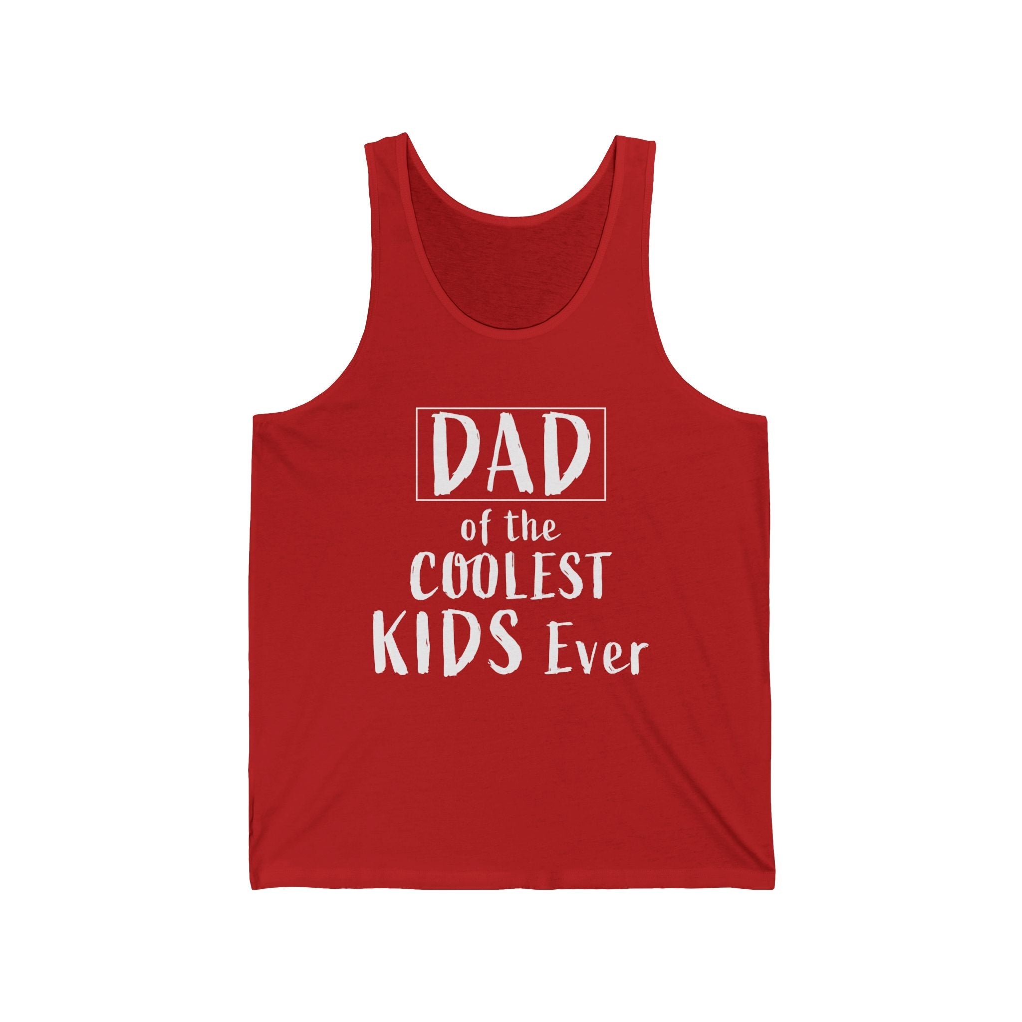 Dad Graphic Tank - Dad Of The Coolest Kids Ever | Tank Top by atgodanddesigns