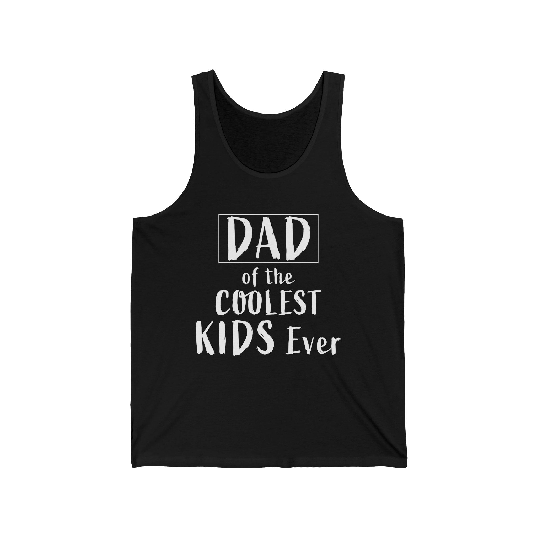 Dad Graphic Tank - Dad Of The Coolest Kids Ever | Tank Top by atgodanddesigns