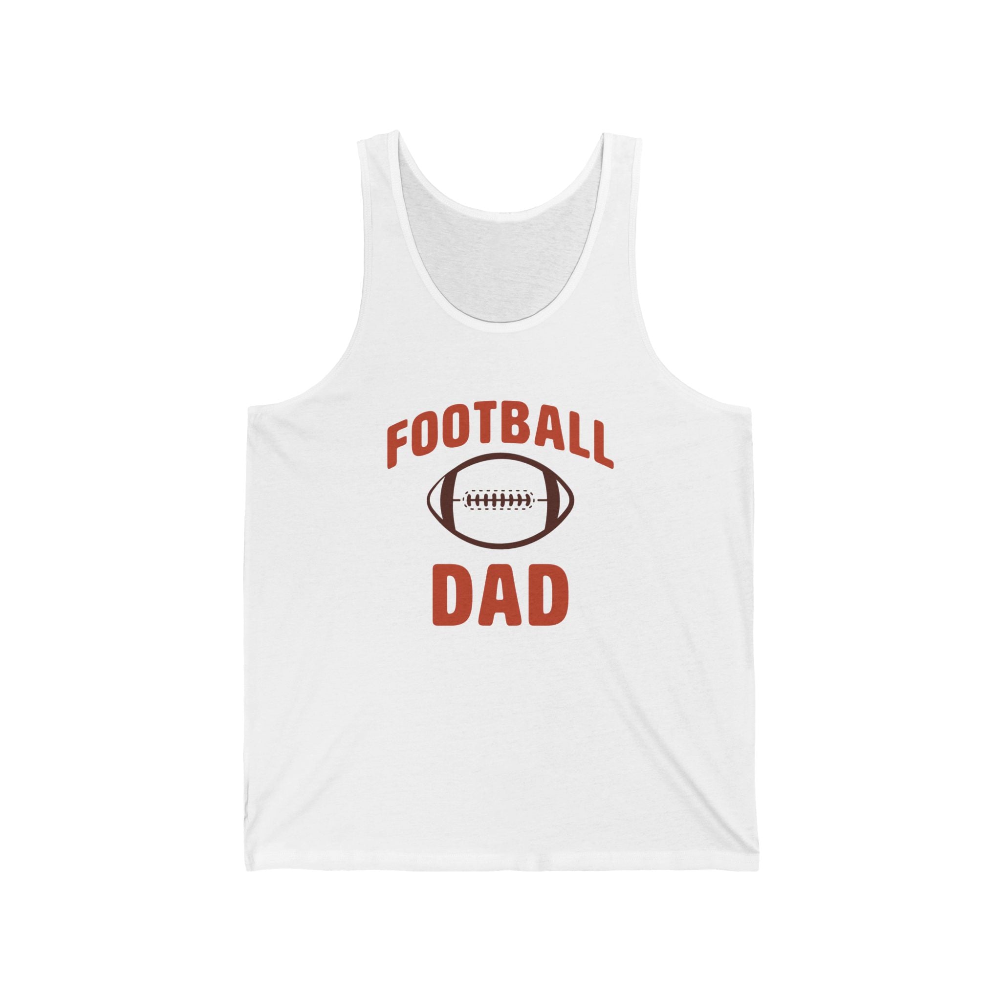 Dad Graphic Tank - Football Dad | Tank Top by atgodanddesigns