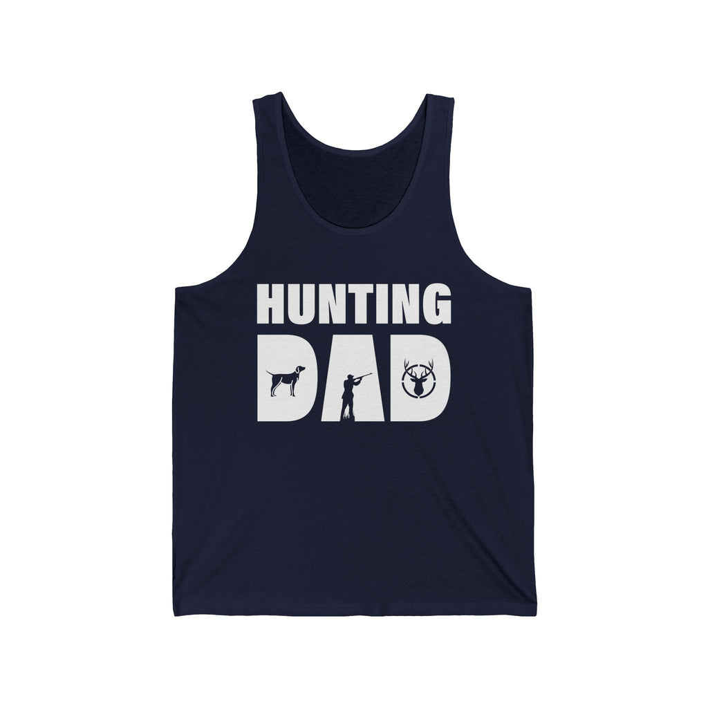 Dad Graphic Tank - Hunting Dad | Tank Top by atgodanddesigns