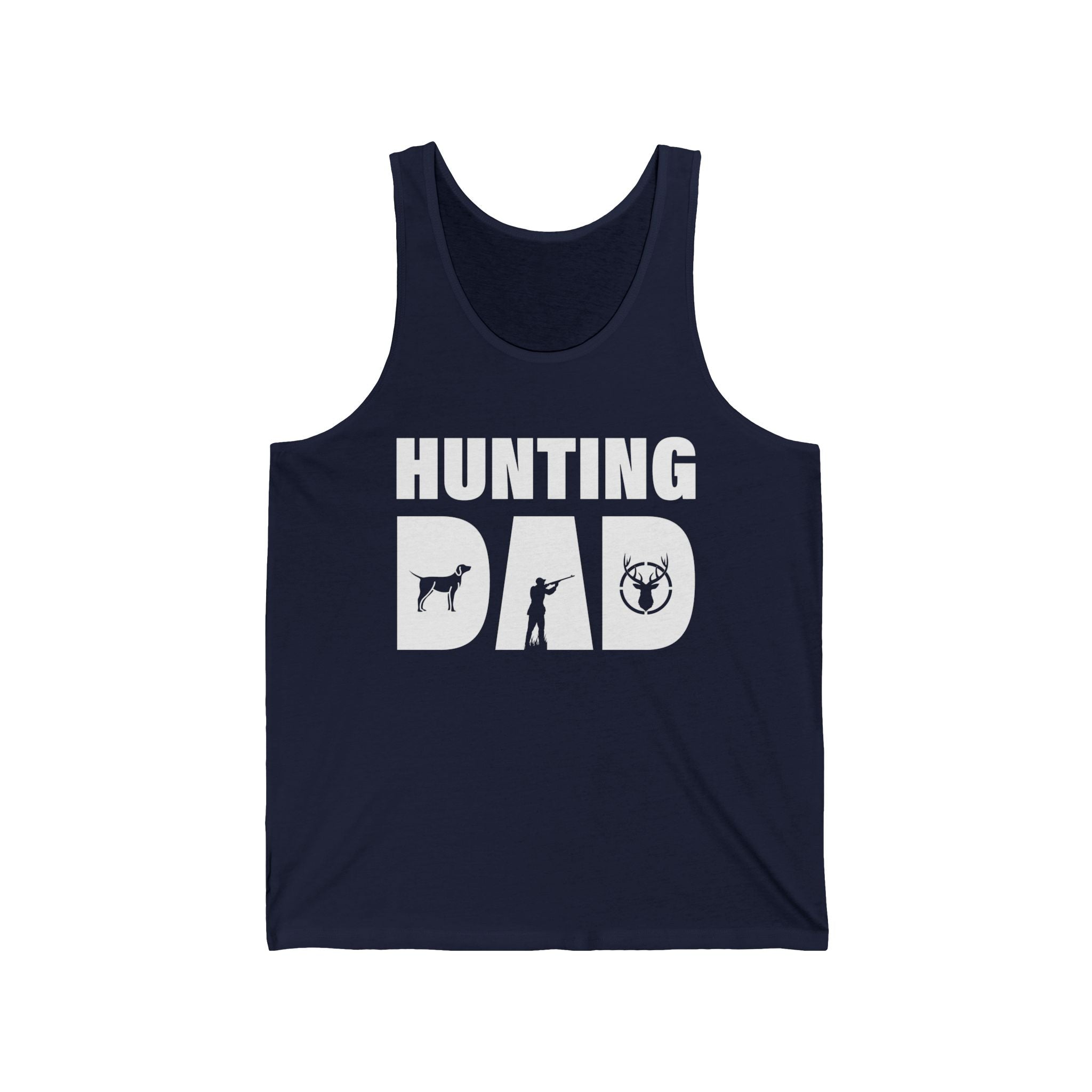 Dad Graphic Tank - Hunting Dad | Tank Top by atgodanddesigns
