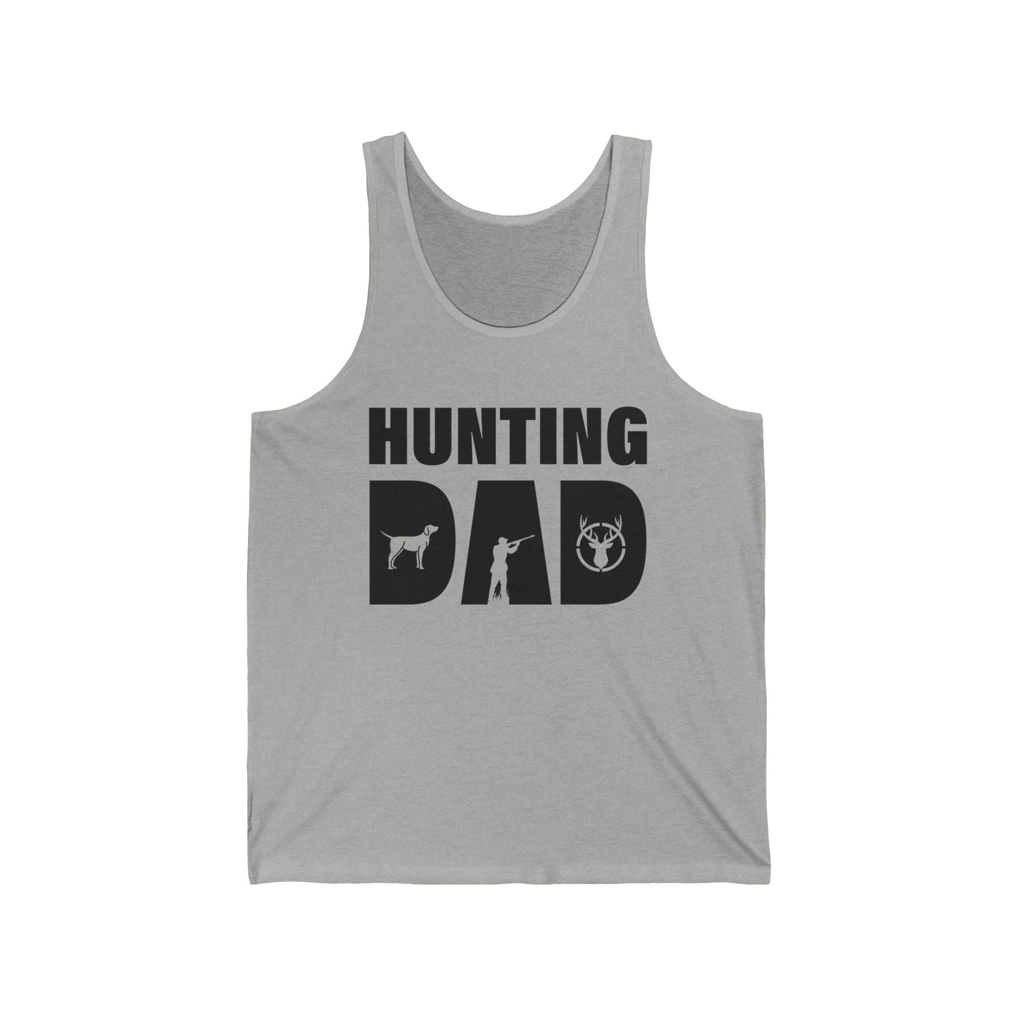 Dad Graphic Tank - Hunting Dad | Tank Top by atgodanddesigns