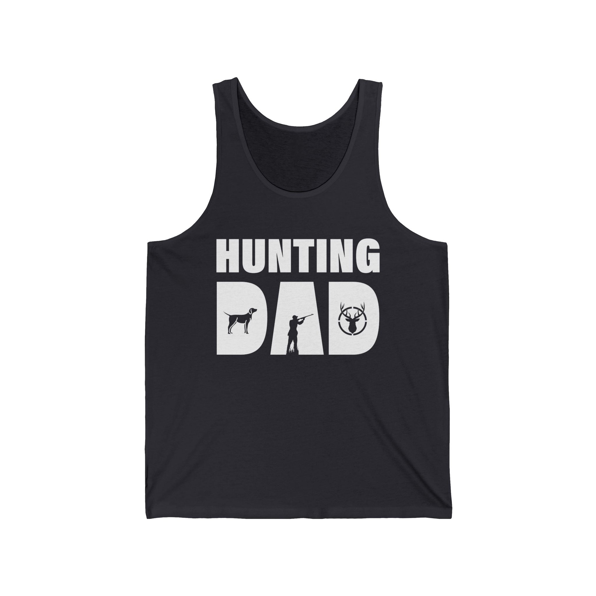 Dad Graphic Tank - Hunting Dad | Tank Top by atgodanddesigns