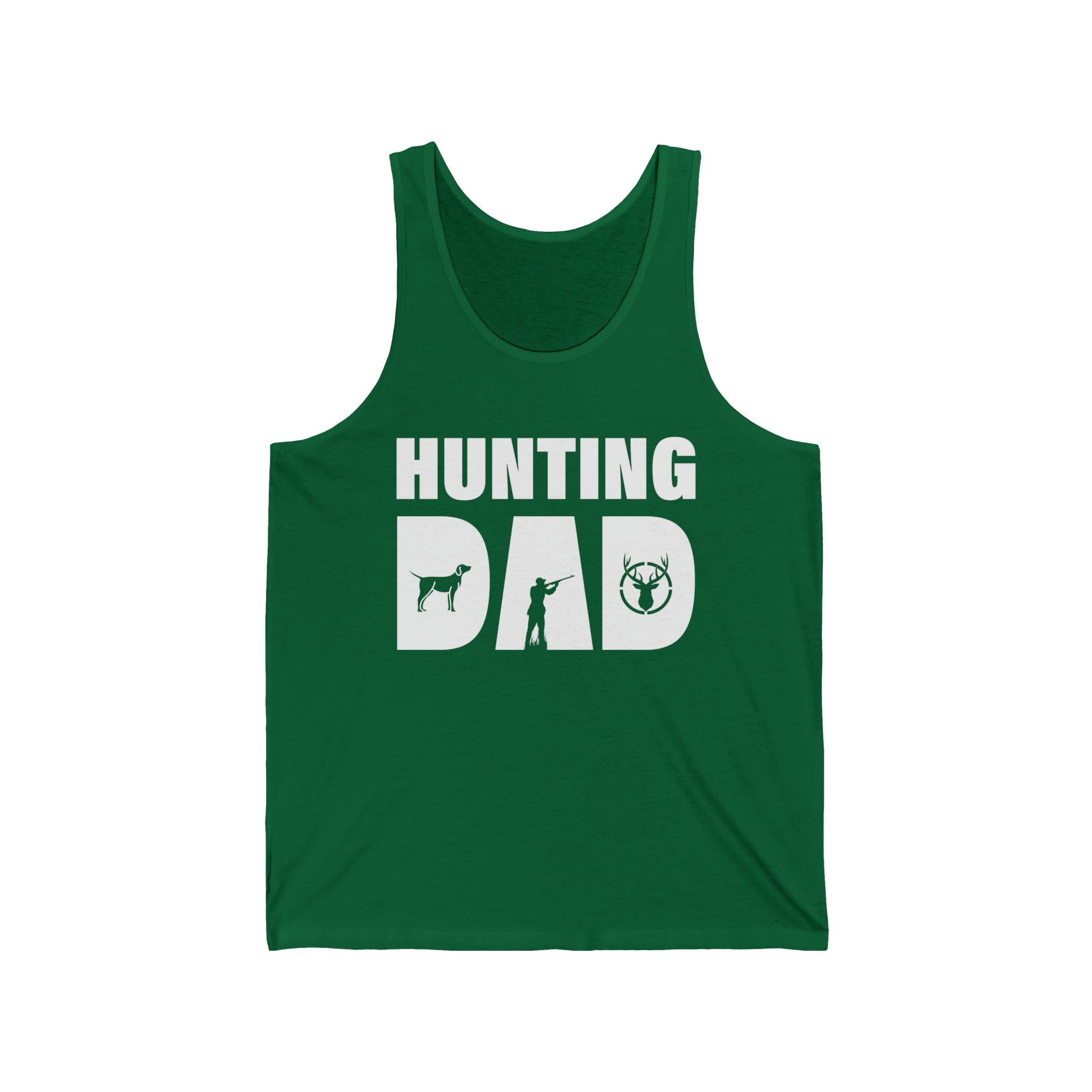 Dad Graphic Tank - Hunting Dad | Tank Top by atgodanddesigns