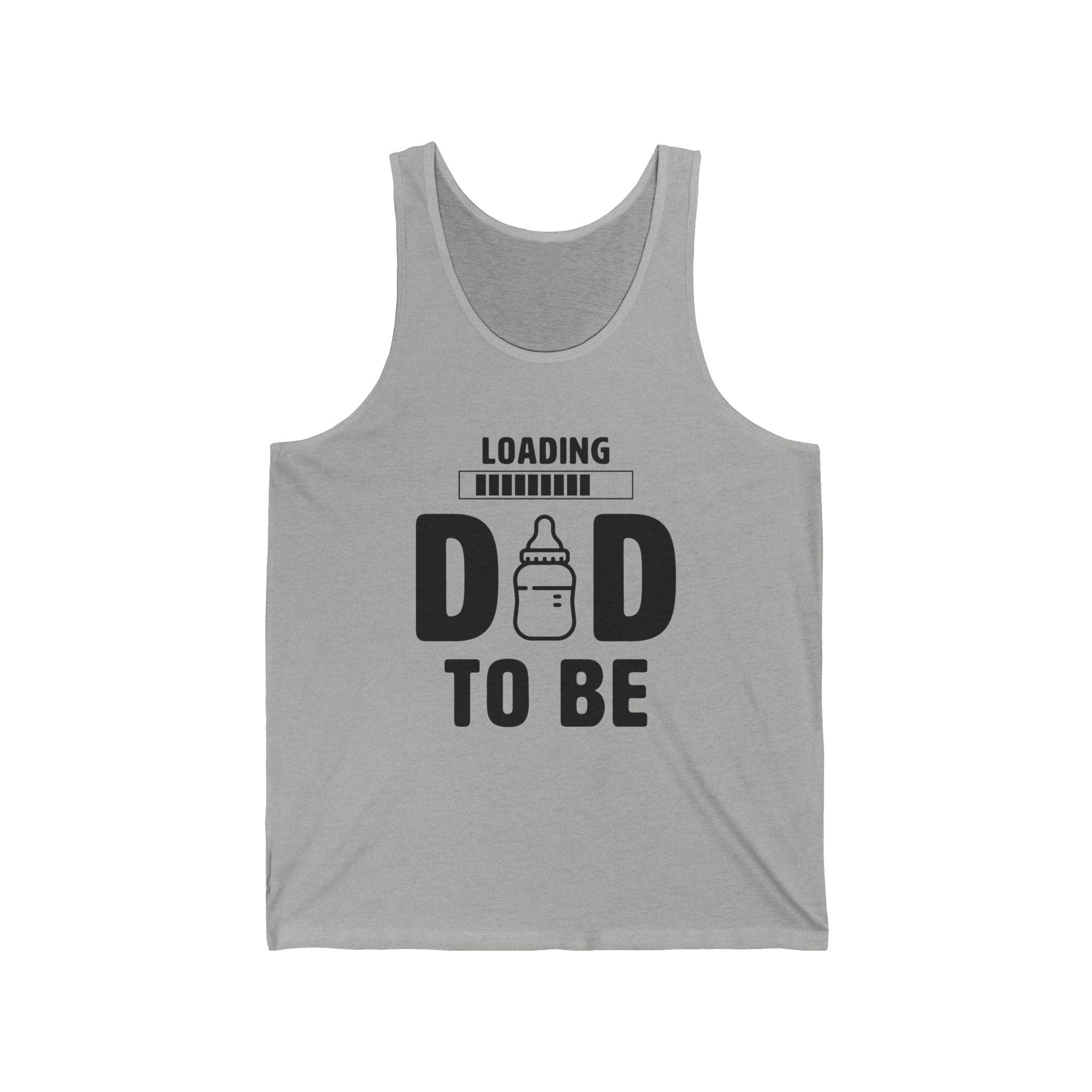Dad Graphic Tank - Loading Dad To Be | Tank Top by atgodanddesigns