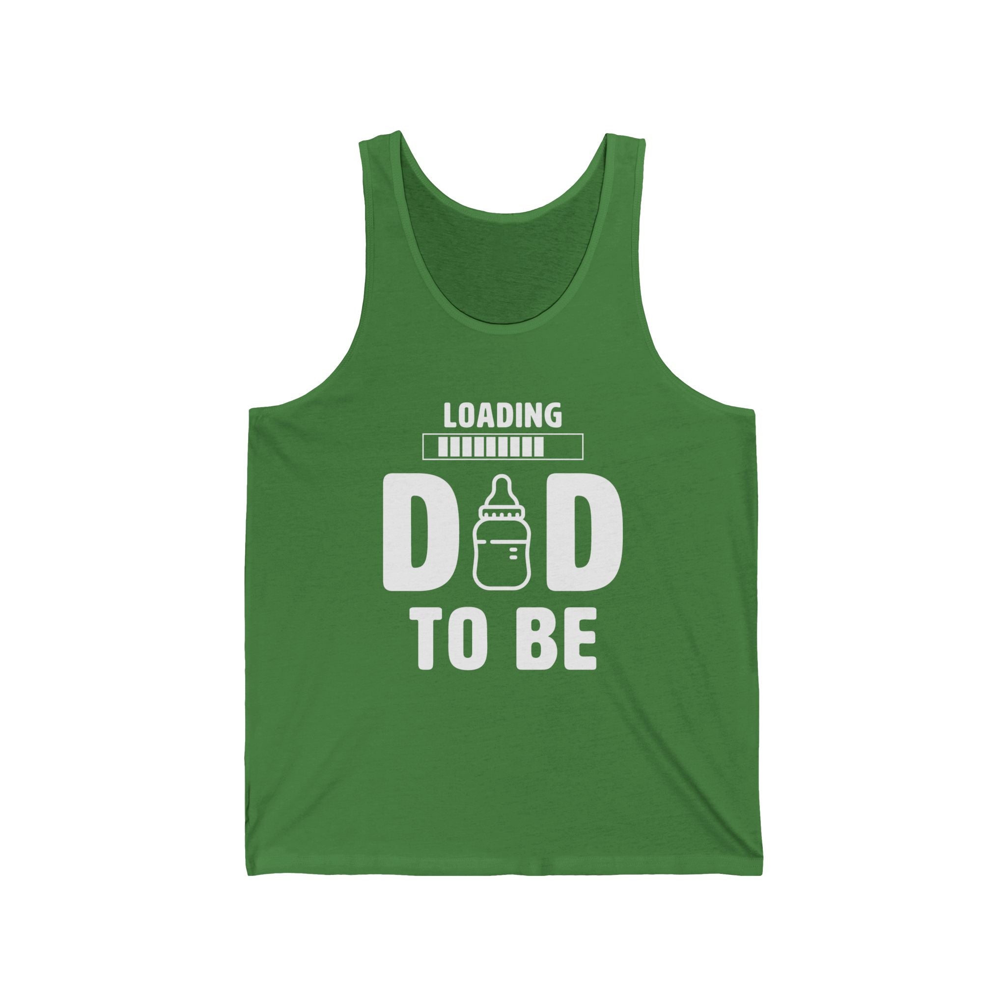 Dad Graphic Tank - Loading Dad To Be | Tank Top by atgodanddesigns