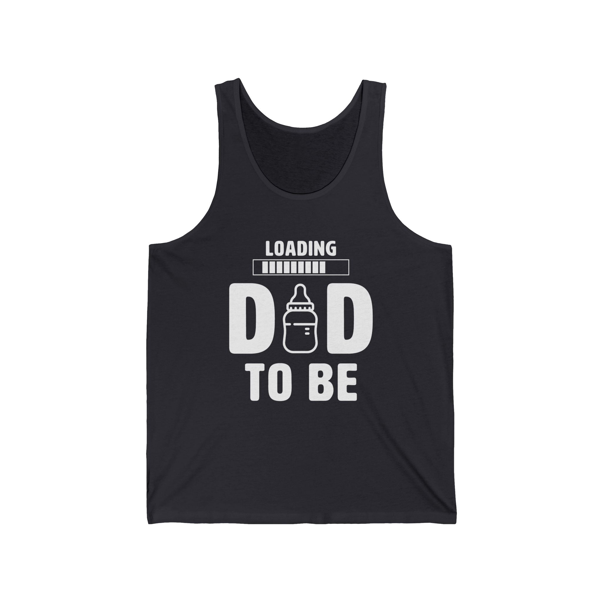 Dad Graphic Tank - Loading Dad To Be | Tank Top by atgodanddesigns