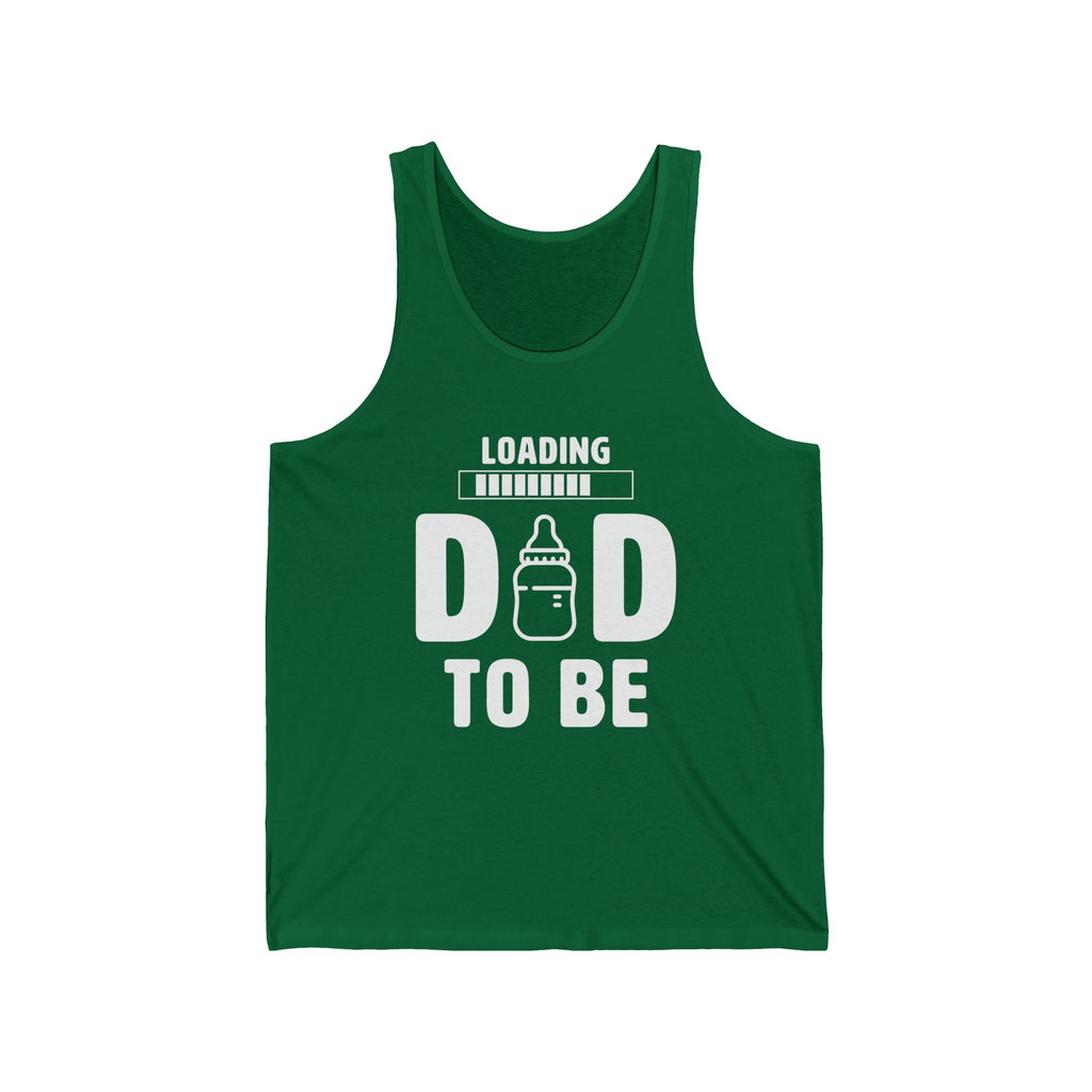 Dad Graphic Tank - Loading Dad To Be | Tank Top by atgodanddesigns