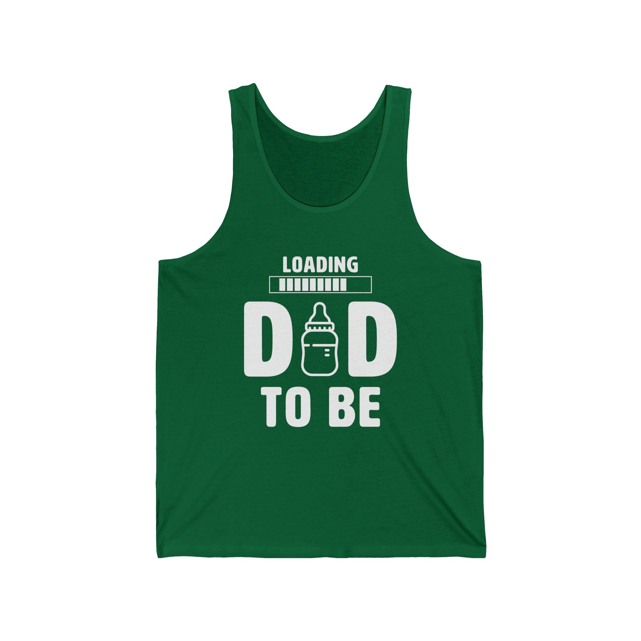 Dad Graphic Tank - Loading Dad To Be | Tank Top by atgodanddesigns