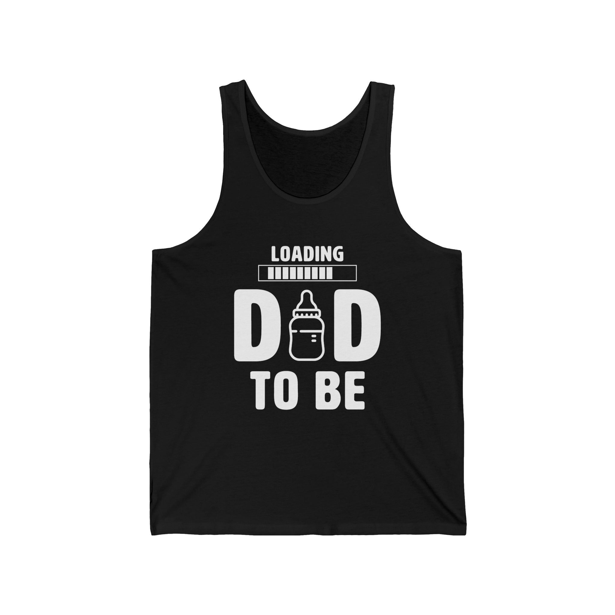 Dad Graphic Tank - Loading Dad To Be | Tank Top by atgodanddesigns