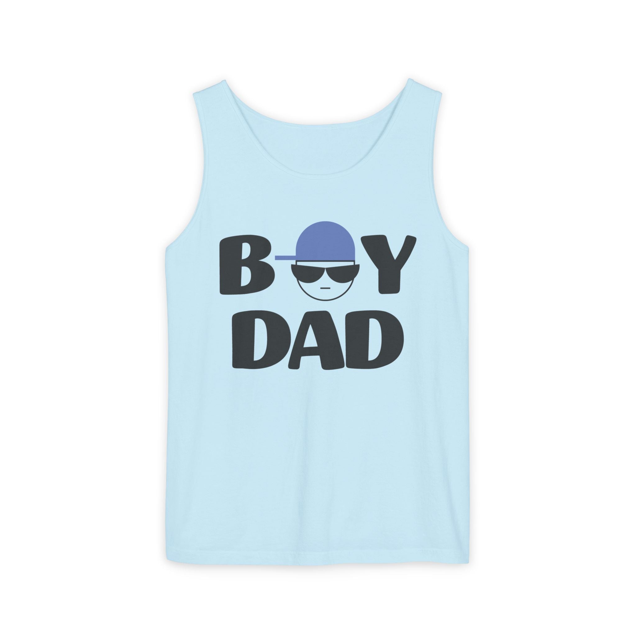Dad Graphic Tank Top - Boy Dad | Tank Top by atgodanddesigns