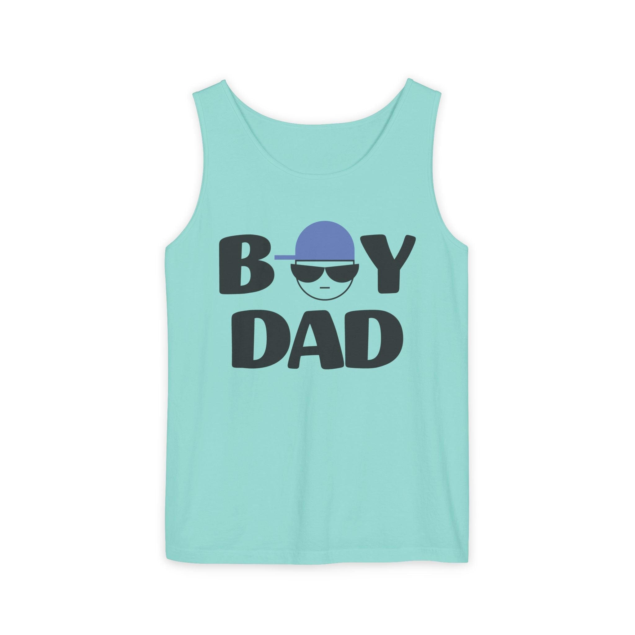 Dad Graphic Tank Top - Boy Dad | Tank Top by atgodanddesigns