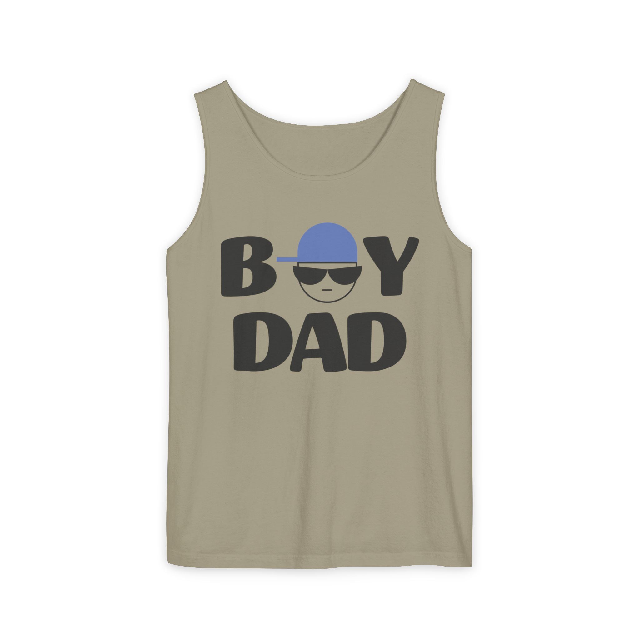 Dad Graphic Tank Top - Boy Dad | Tank Top by atgodanddesigns