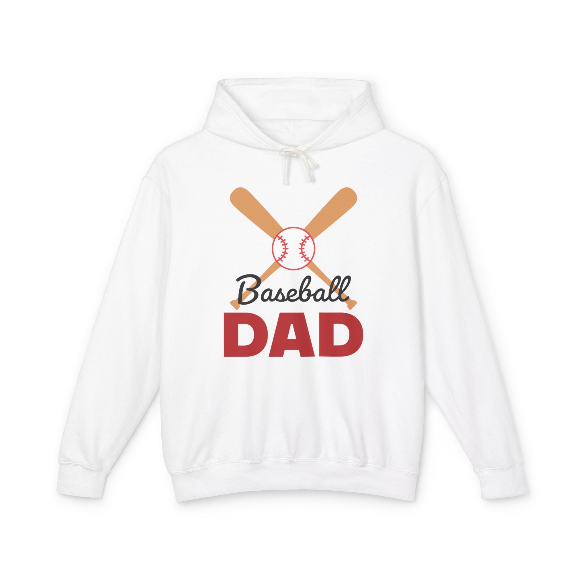 Dad Hooded Sweatshirt - Baseball Dad | Hoodie by atgodanddesigns