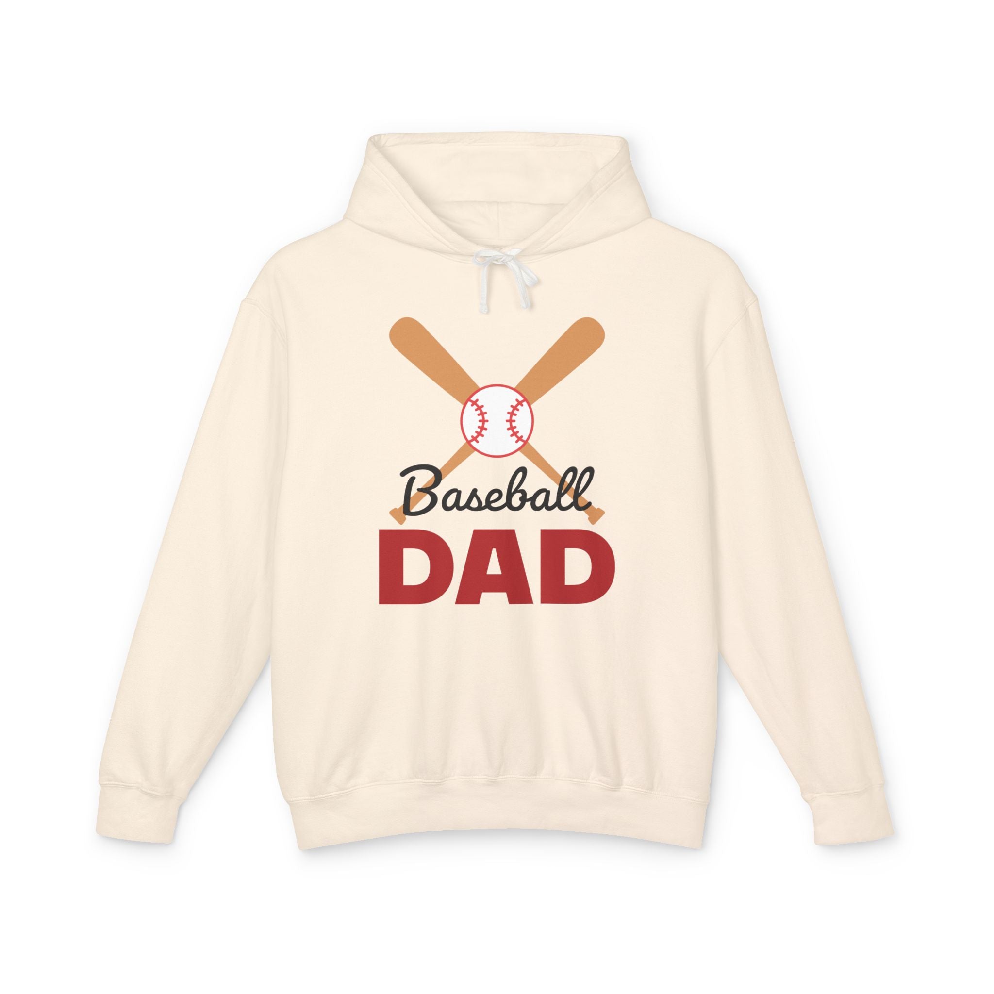 Dad Hooded Sweatshirt - Baseball Dad | Hoodie by atgodanddesigns