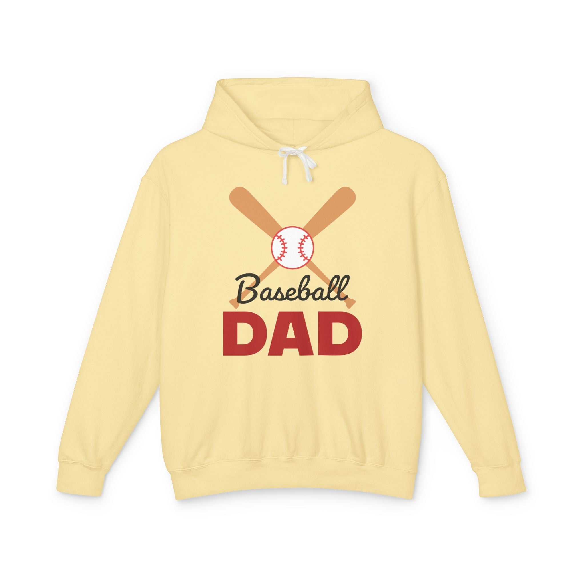 Dad Hooded Sweatshirt - Baseball Dad | Hoodie by atgodanddesigns