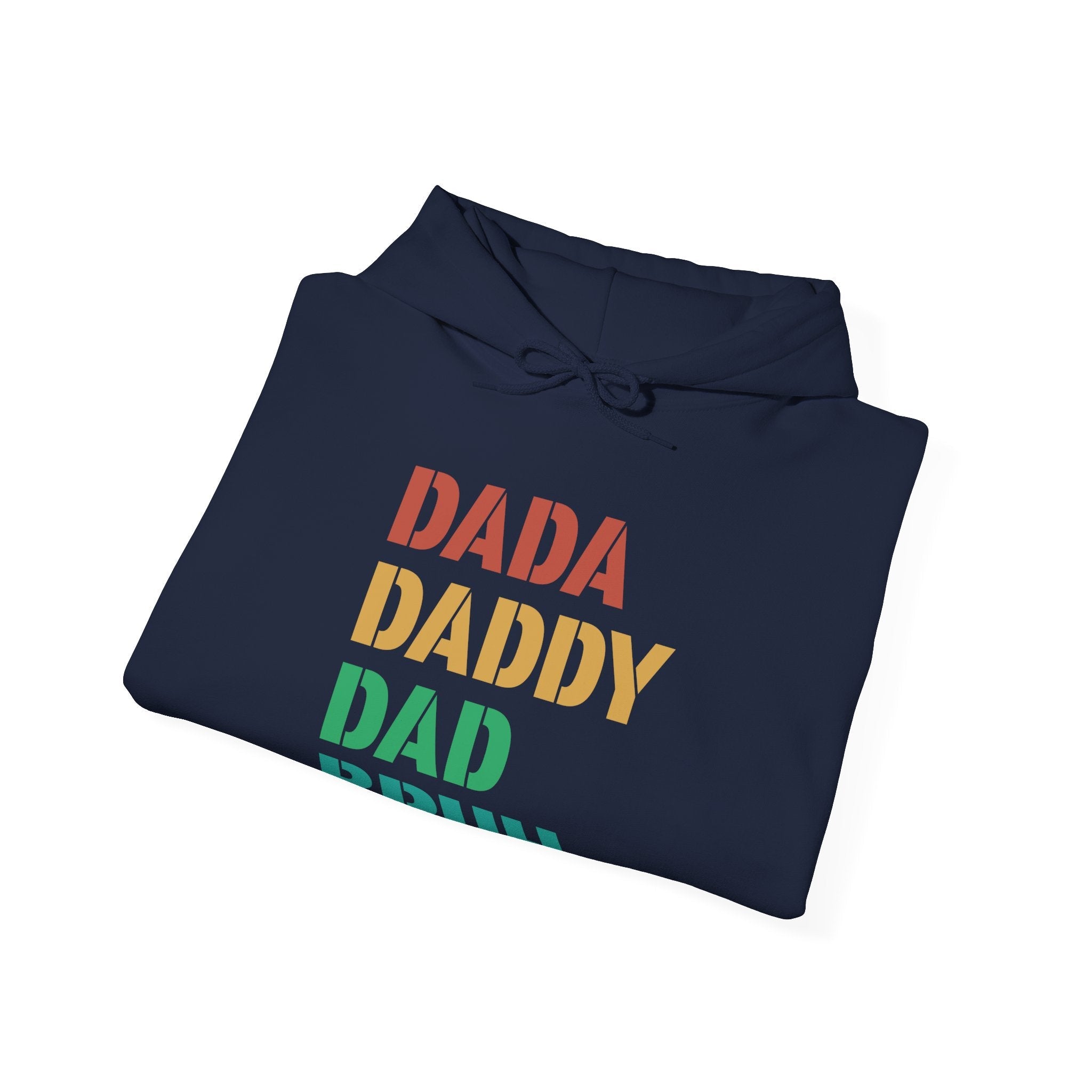 Dad Hooded Sweatshirt - Dada Daddy Dad Bruh | Hoodie by atgodanddesigns