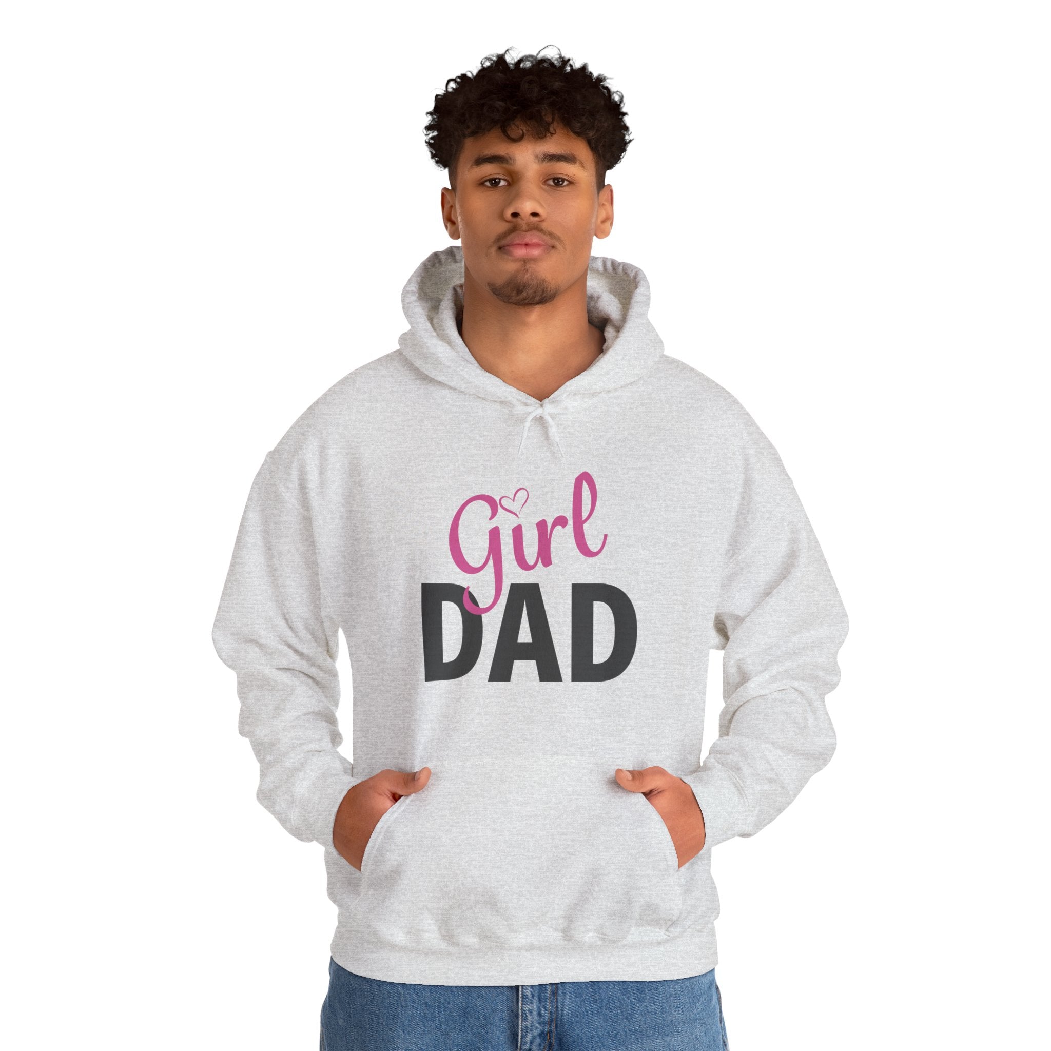 Dad Hooded Sweatshirt - Girl Dad | Hoodie by atgodanddesigns