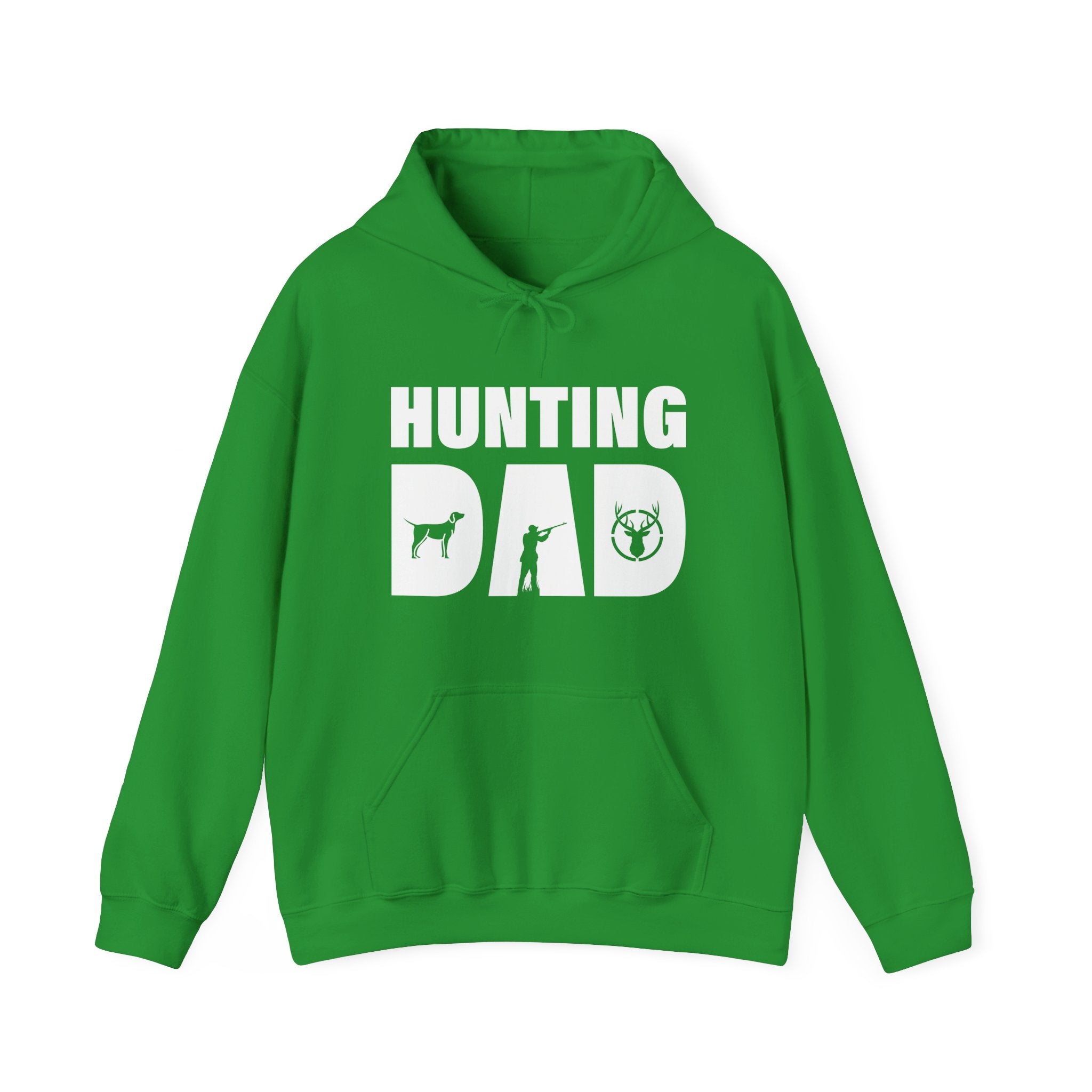 Dad Hooded Sweatshirt - Hunting Dad | Hoodie by atgodanddesigns