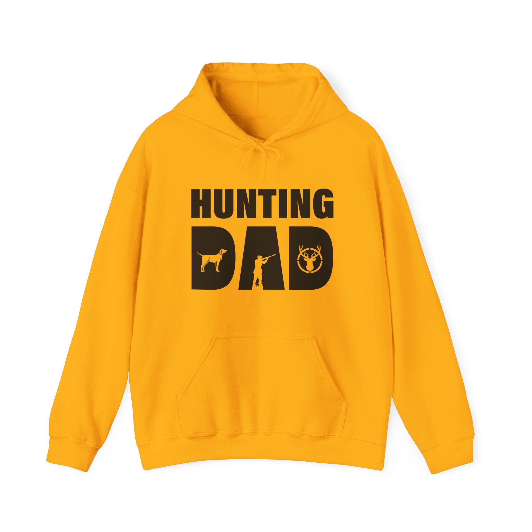 Dad Hooded Sweatshirt - Hunting Dad | Hoodie by atgodanddesigns