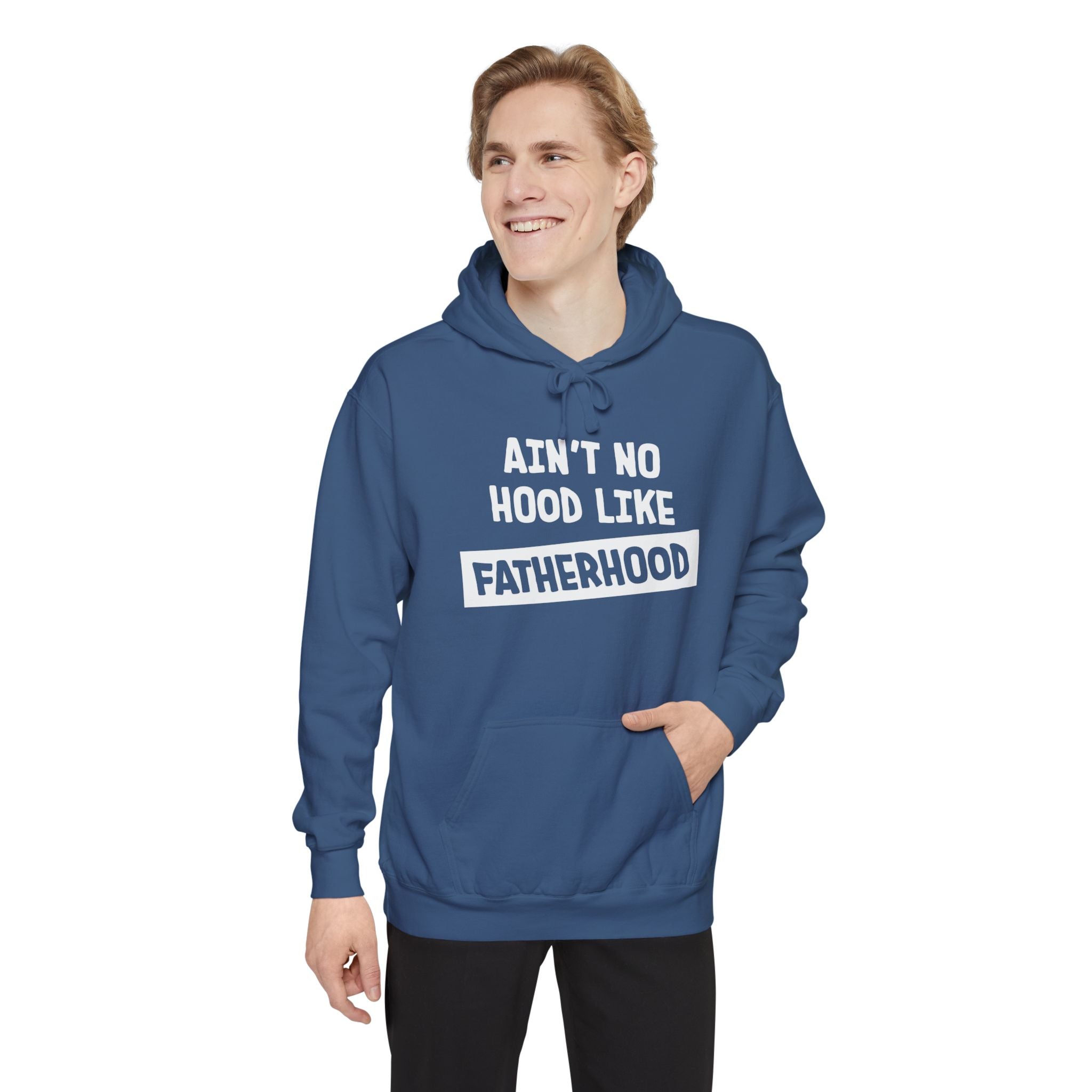 Dad Hoodie - Ain't No Hood Like Fatherhood | Hoodie by atgodanddesigns
