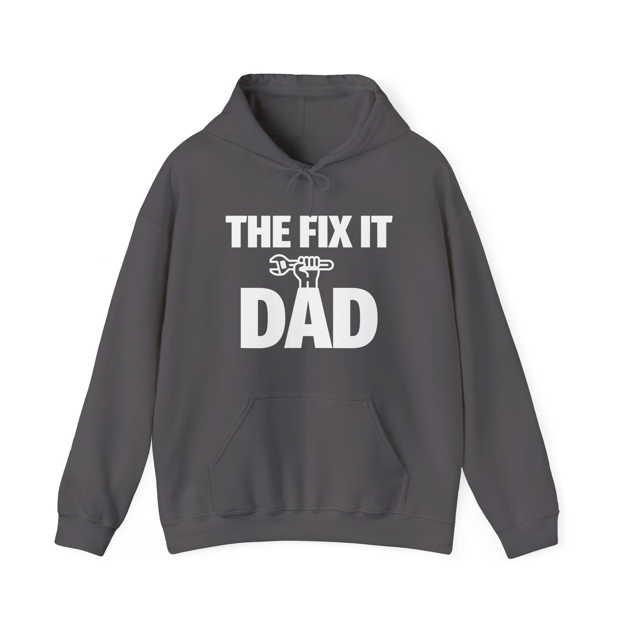 Dad Hoodie - The Fix It Dad | Hoodie by atgodanddesigns